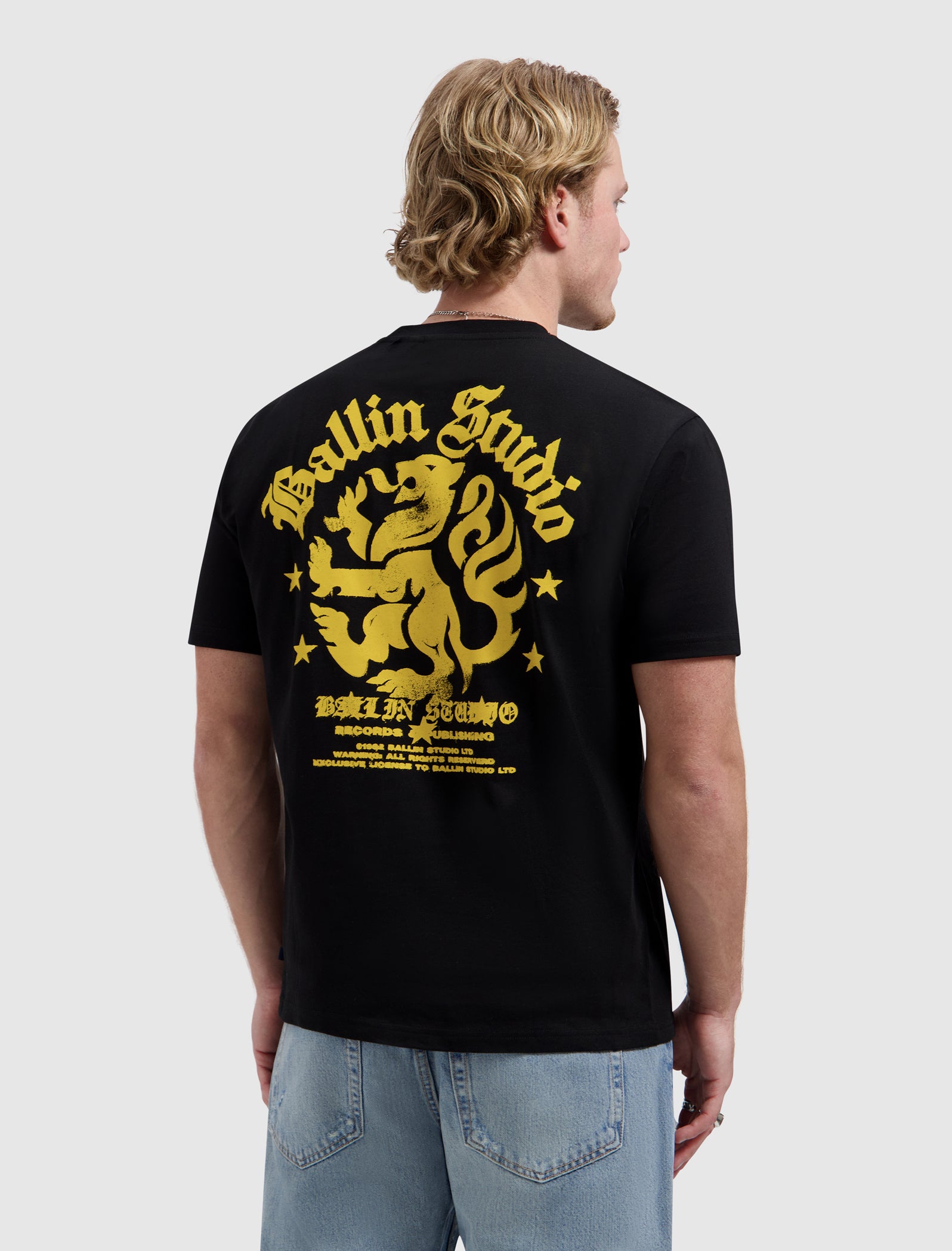 Ballin Studio Emblem T-shirt | Black