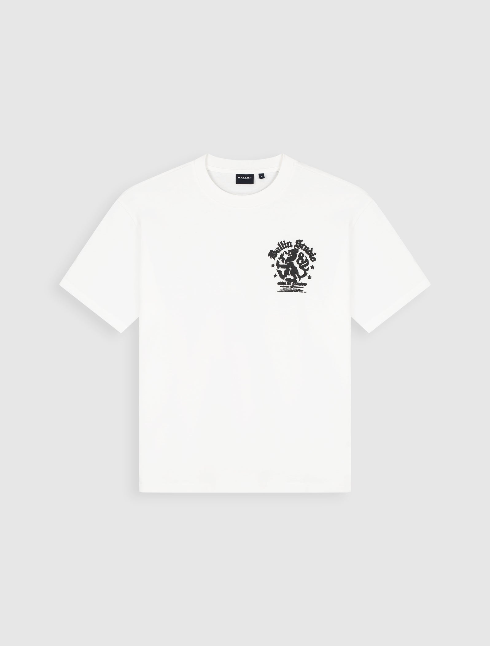 Ballin Studio Emblem T-shirt | Off White