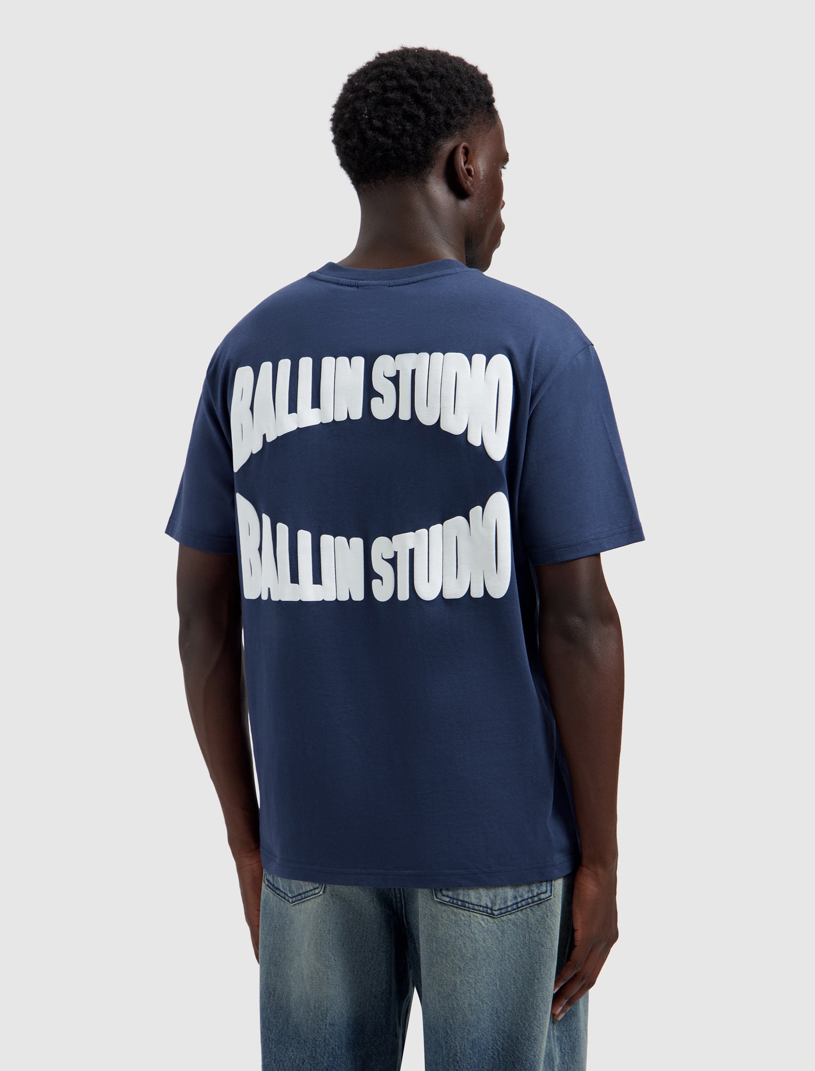 Ballin Studio T-shirt | Navy