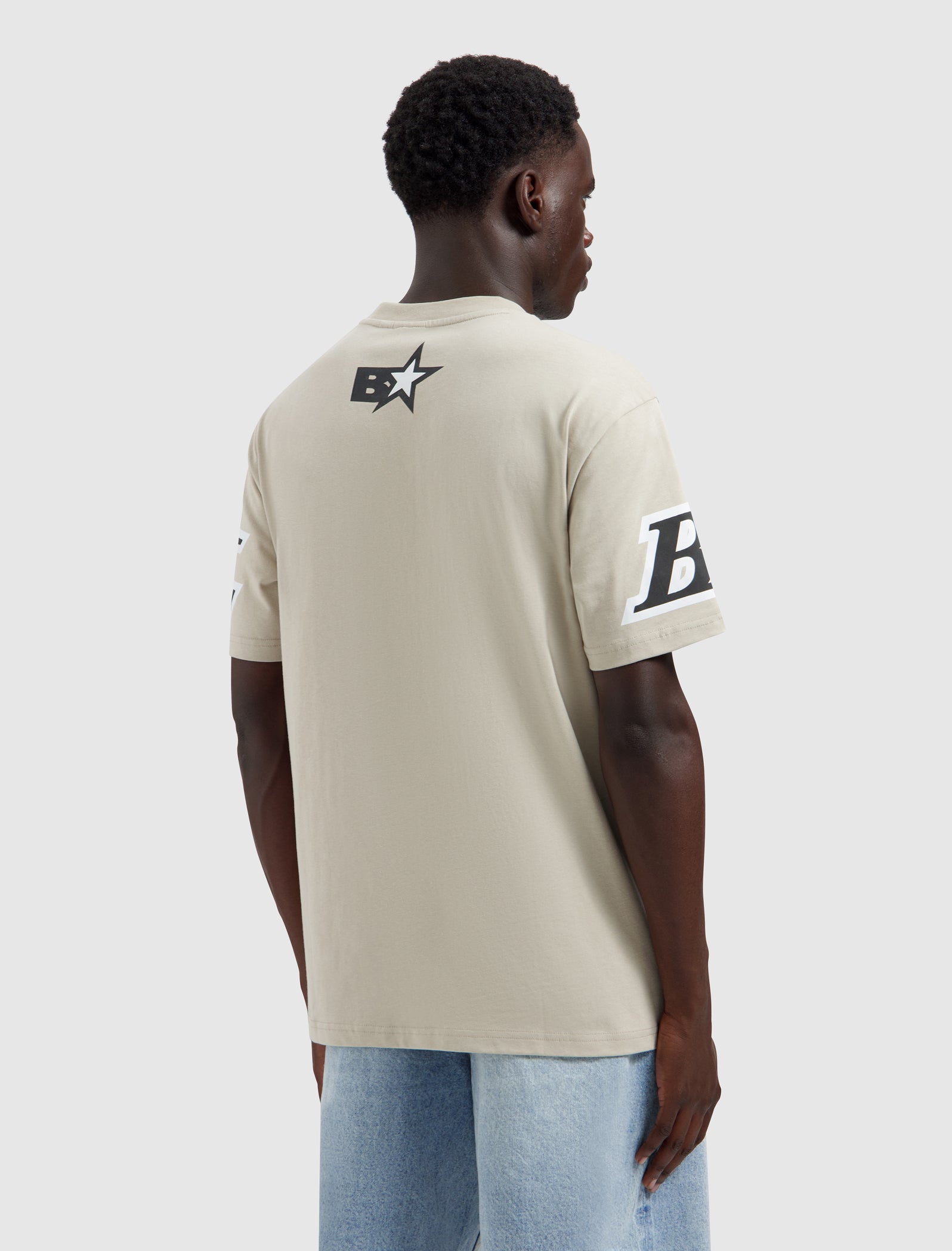 Racing Logo T-shirt | Taupe