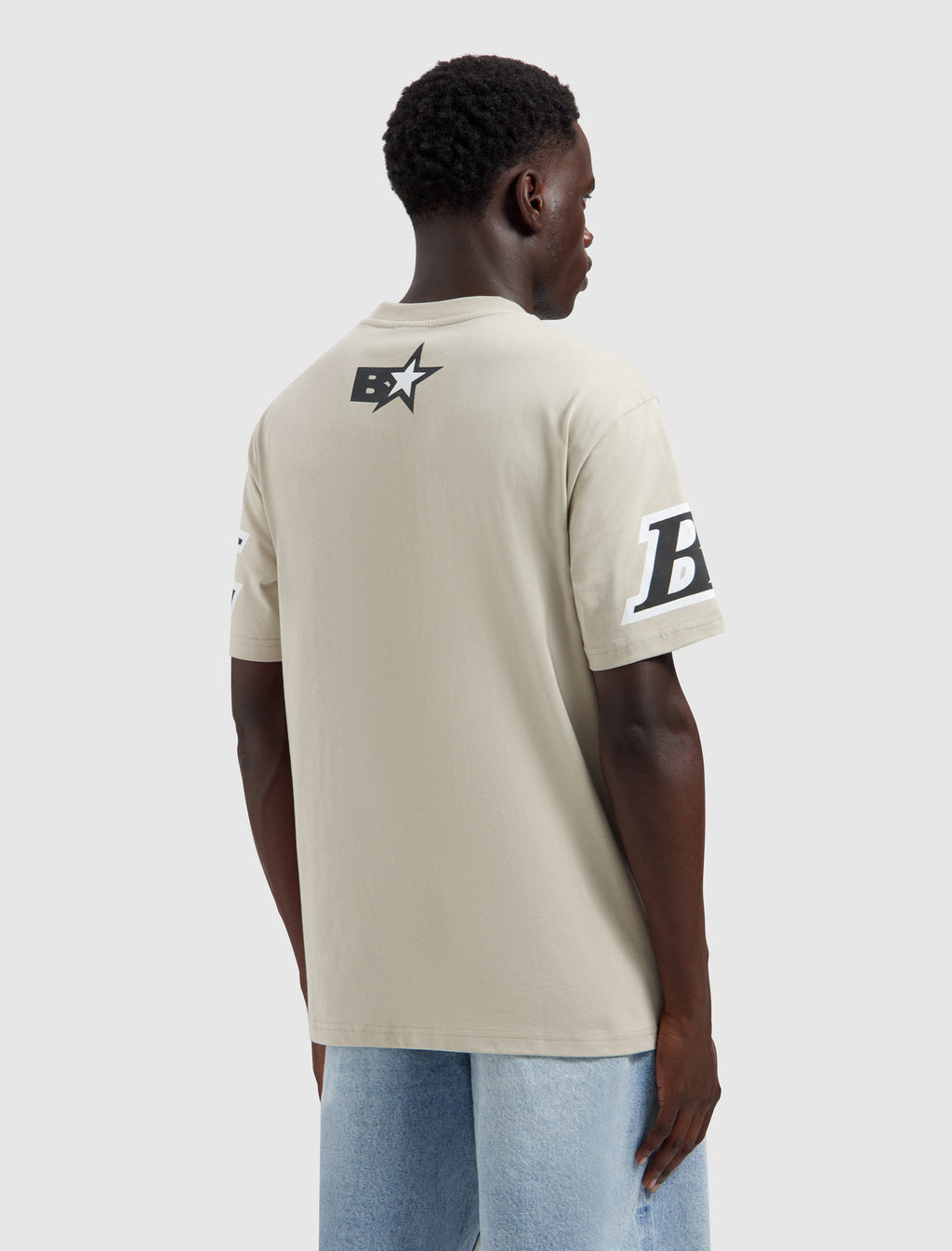 Racing Logo T-shirt | Taupe