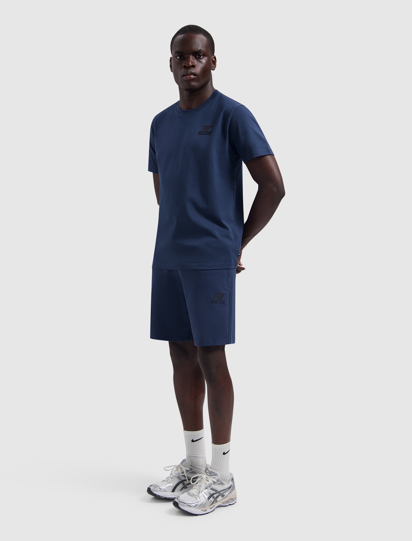 Monogram T-shirt | Navy