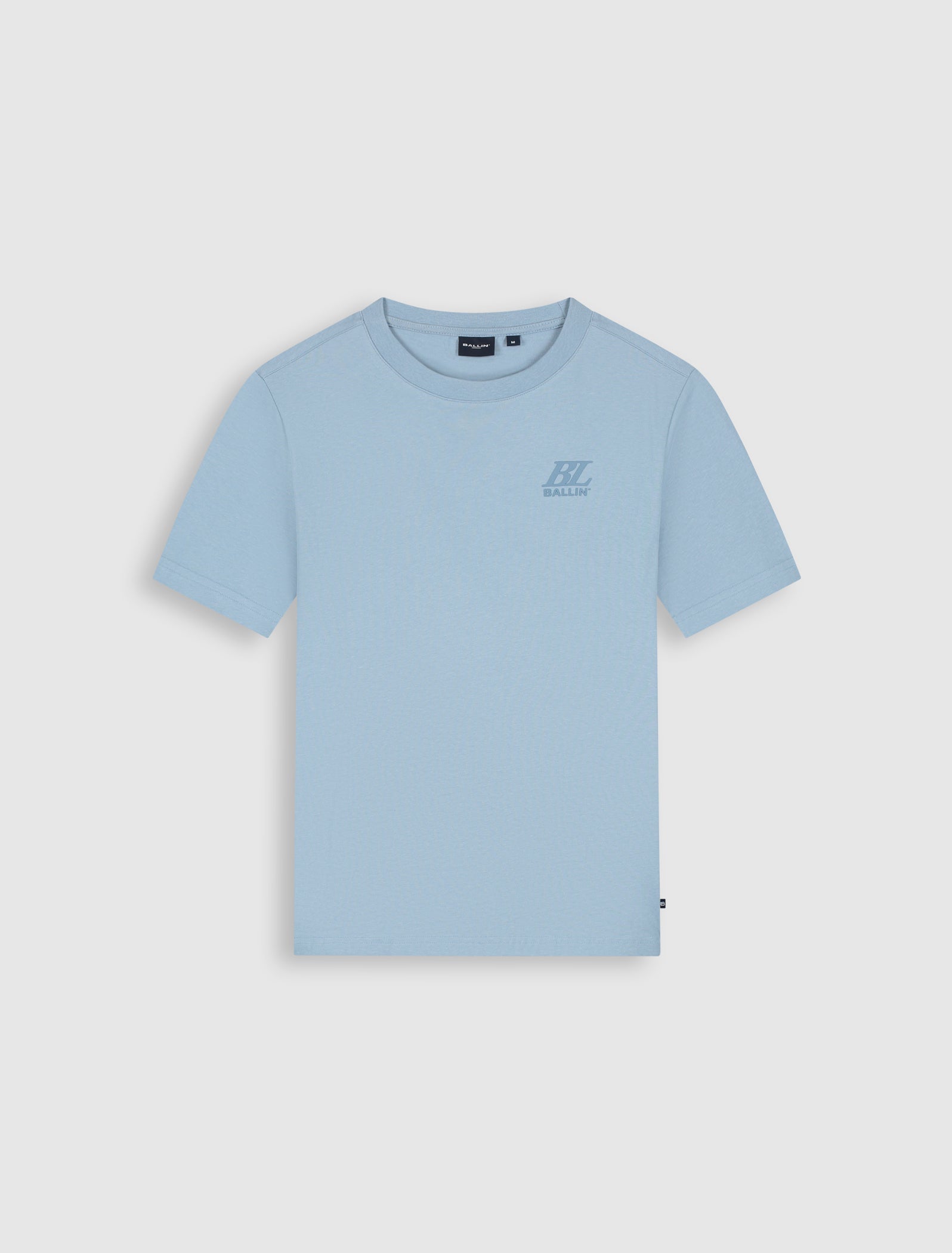 Monogram T-shirt | Blue Grey