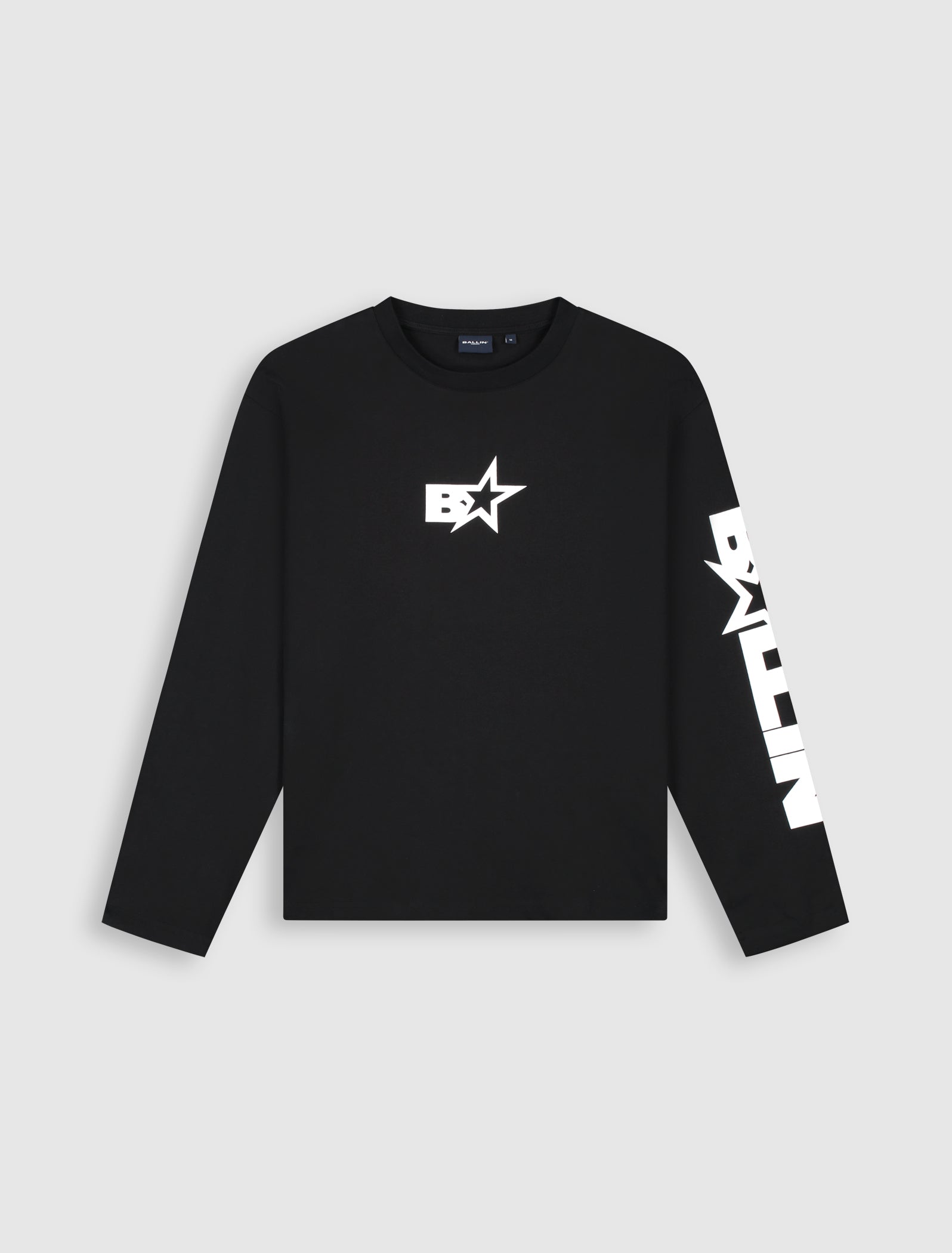 Monogram Star Longsleeve T-shirt | Black
