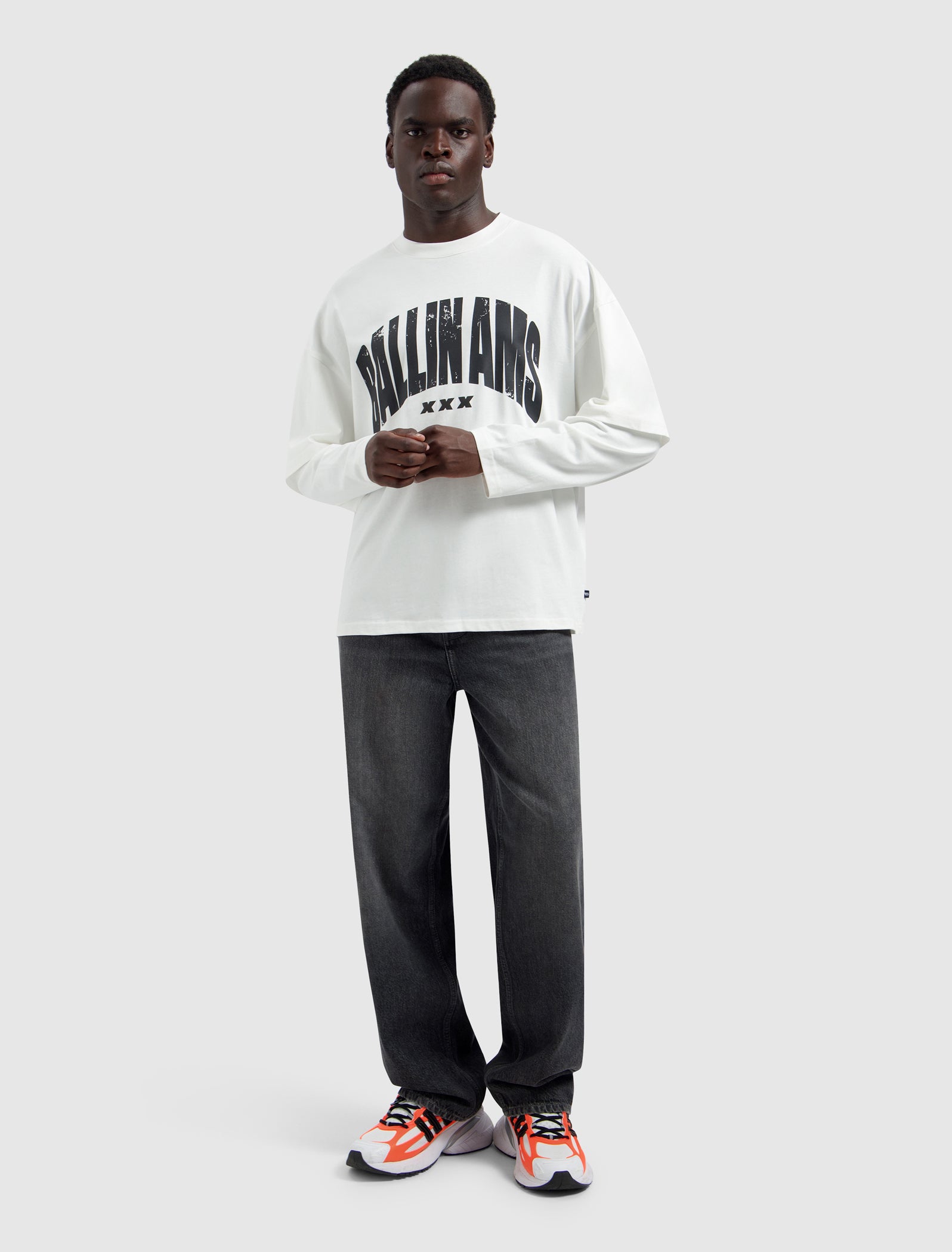 Ballin AMS Layered Longsleeve T-shirt | Off White