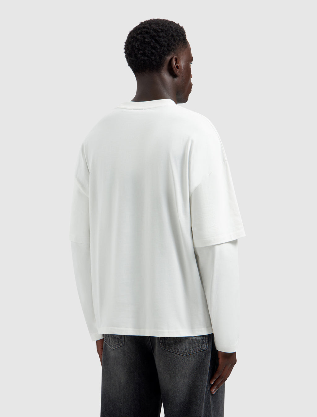 Ballin AMS Layered Longsleeve T-shirt | Off White