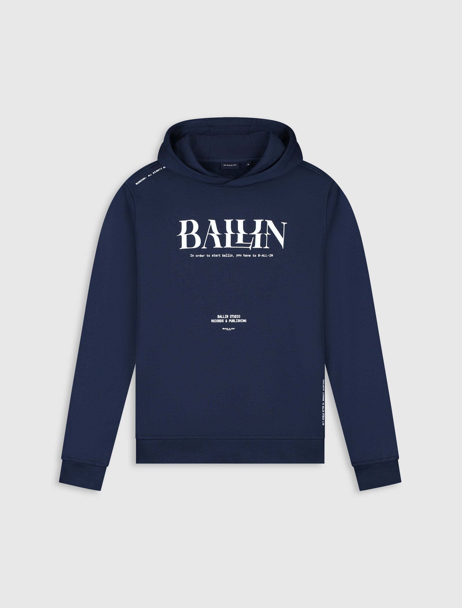 Glitch Logo Hoodie | Navy