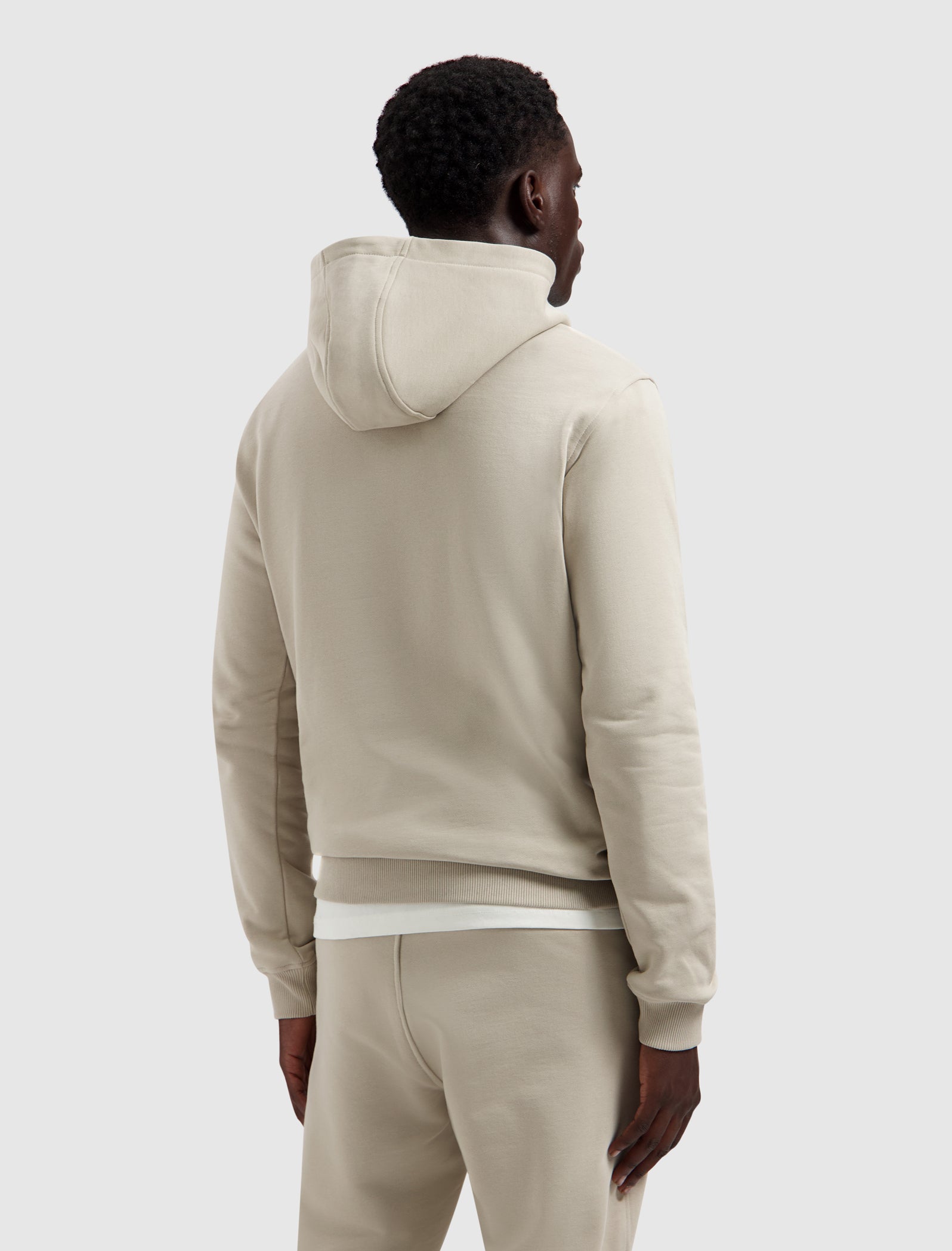 Glitch Logo Hoodie | Taupe