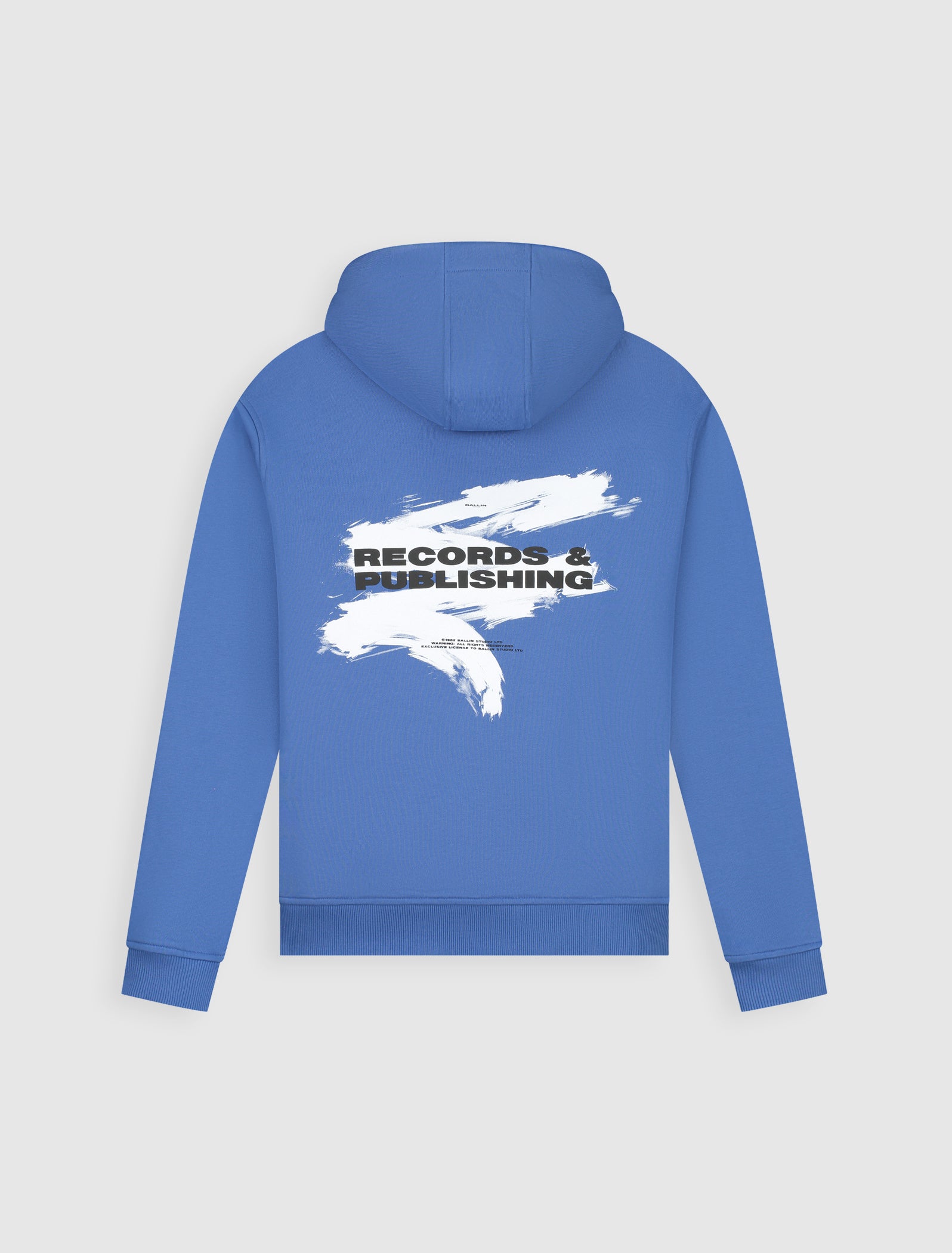 Records & Publishing Hoodie | Faded Cobalt