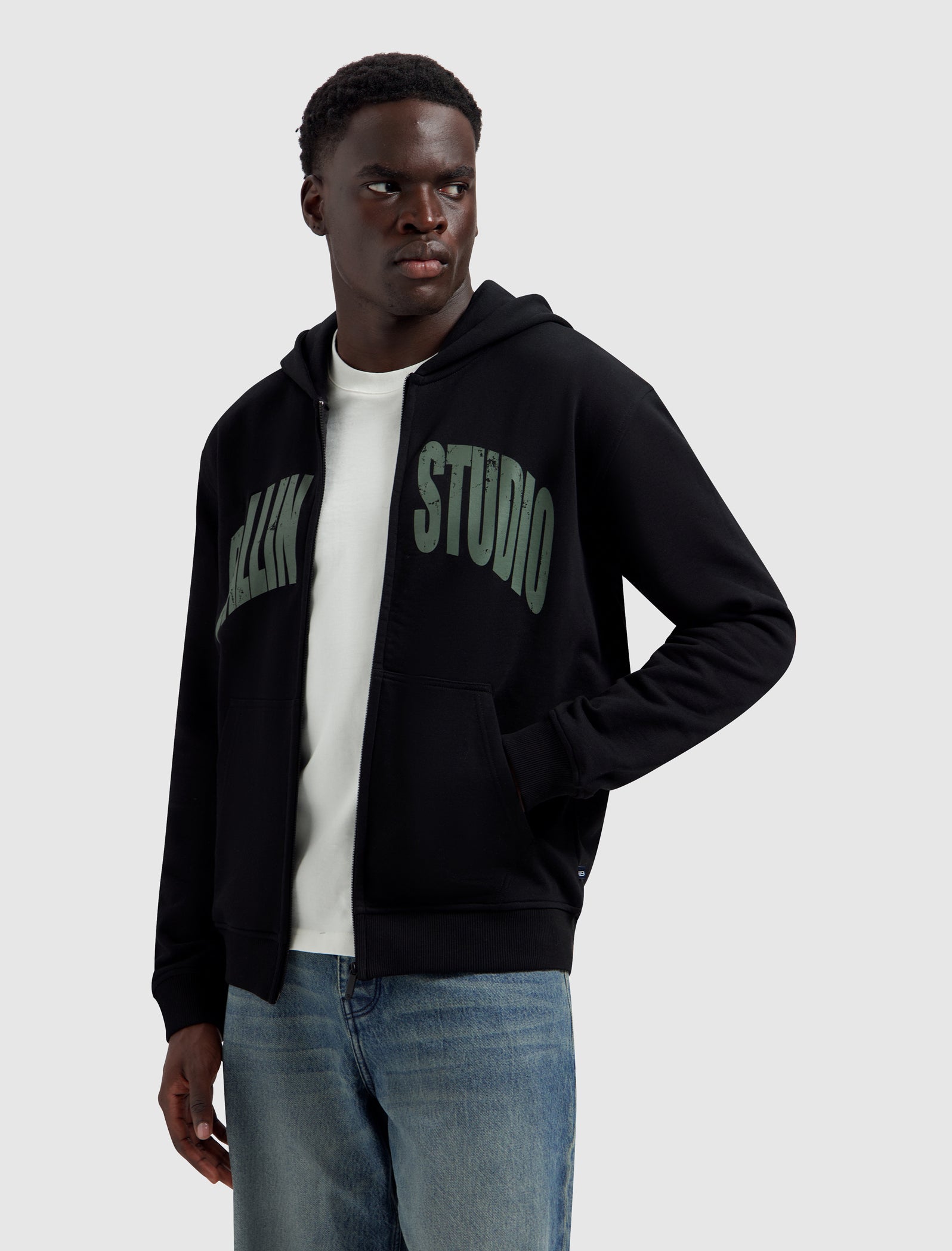 Ballin Studio Hooded Vest | Black