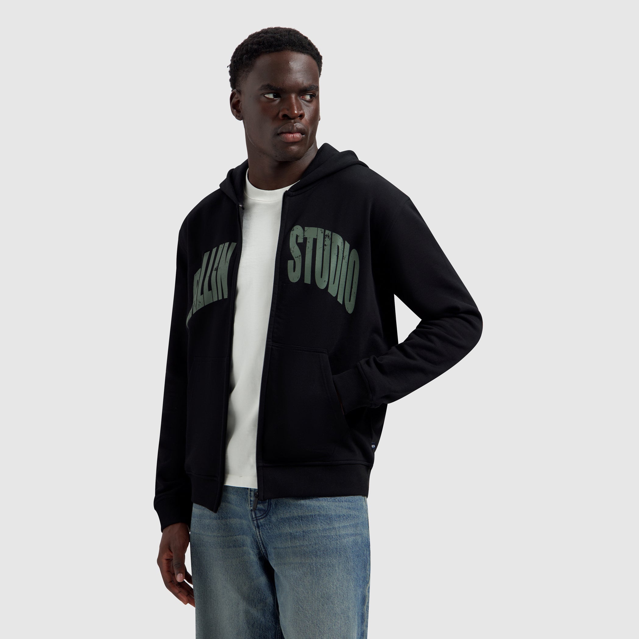 Ballin Studio Hooded Vest | Black