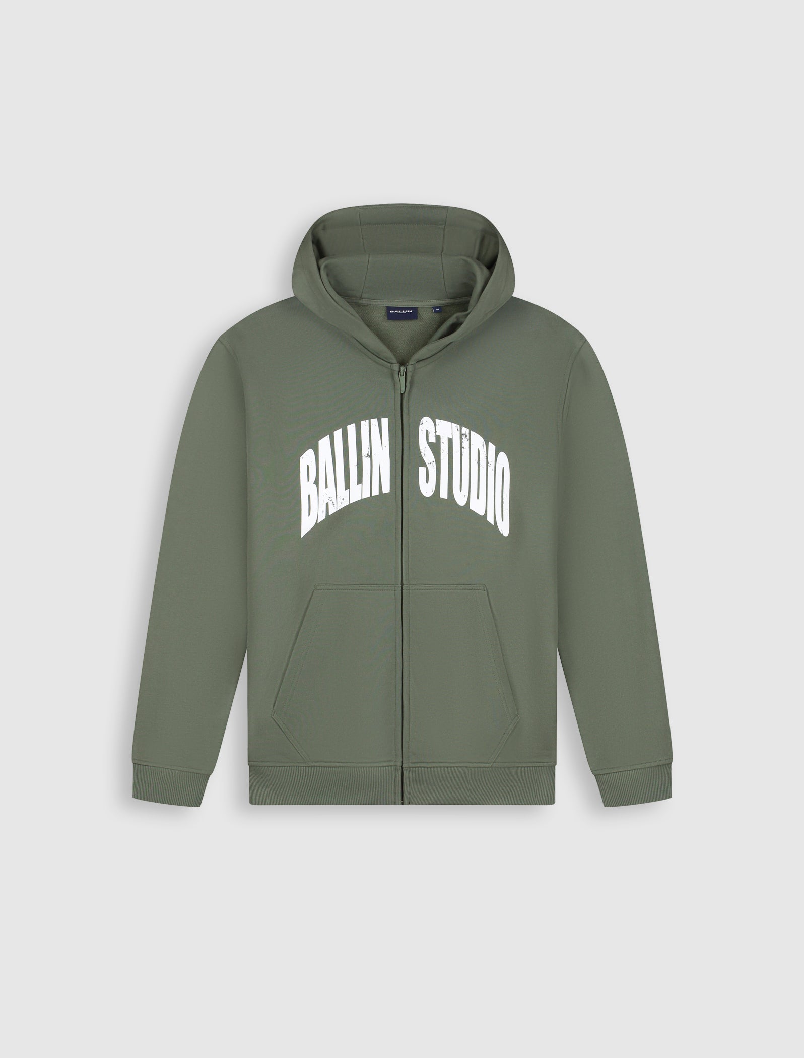 Ballin Studio Hooded Vest | Dark Army