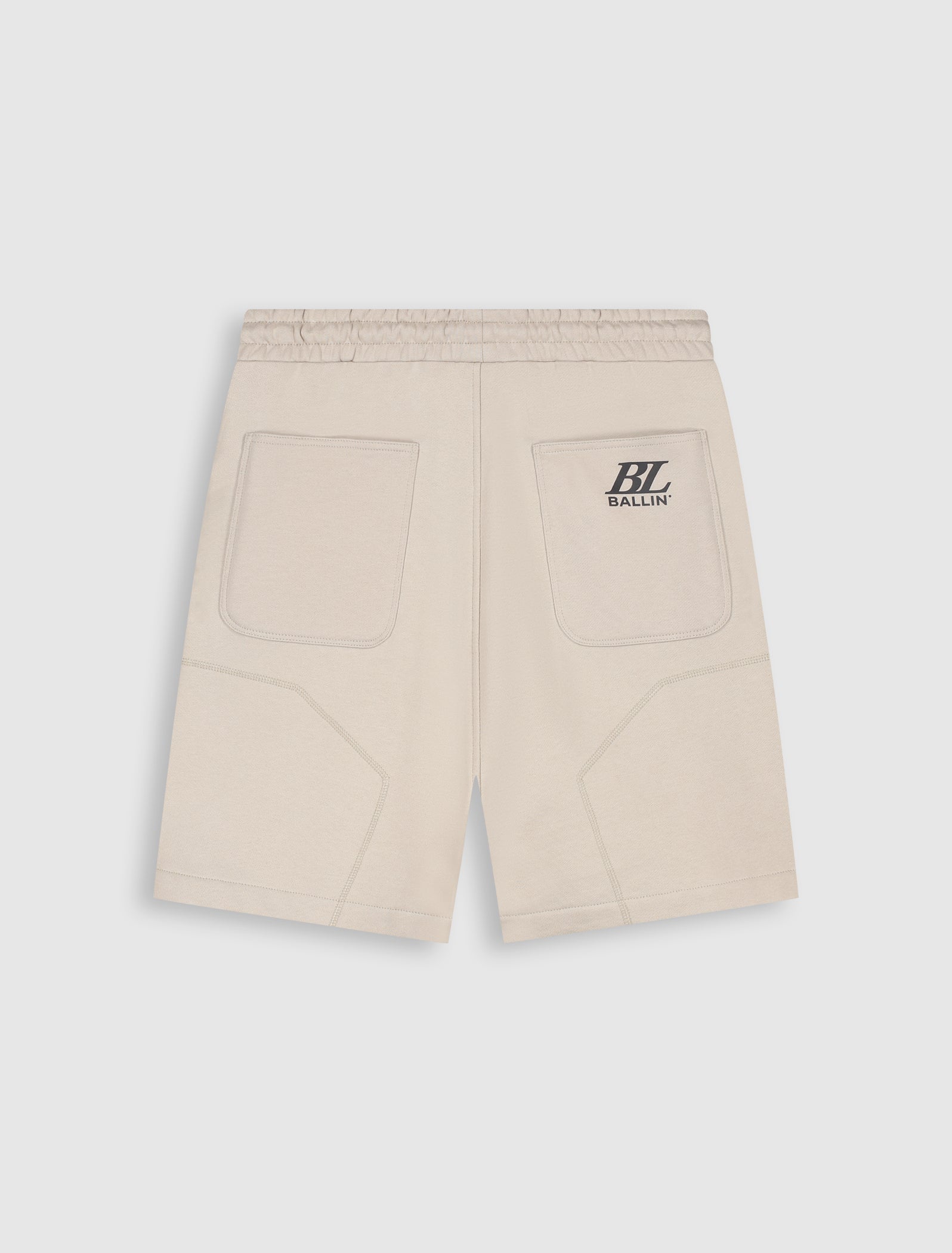 Global Monogram Short | Taupe