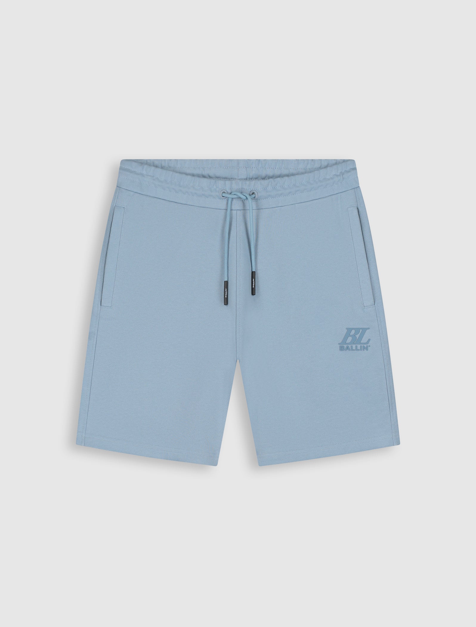 Monogram Short | Blue Grey
