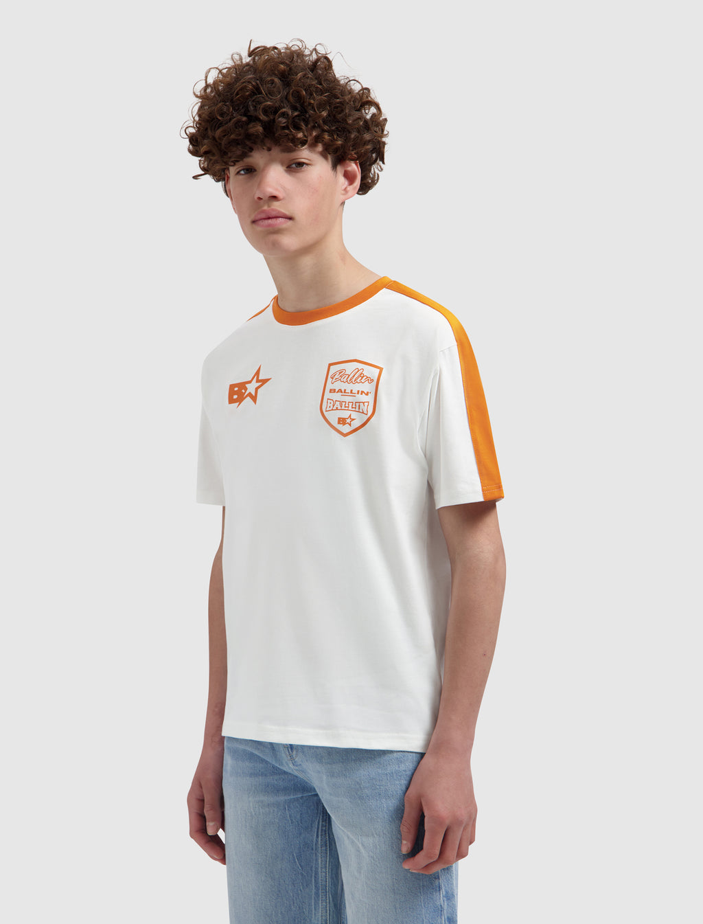 Junior Ballin Team T-shirt | Off White