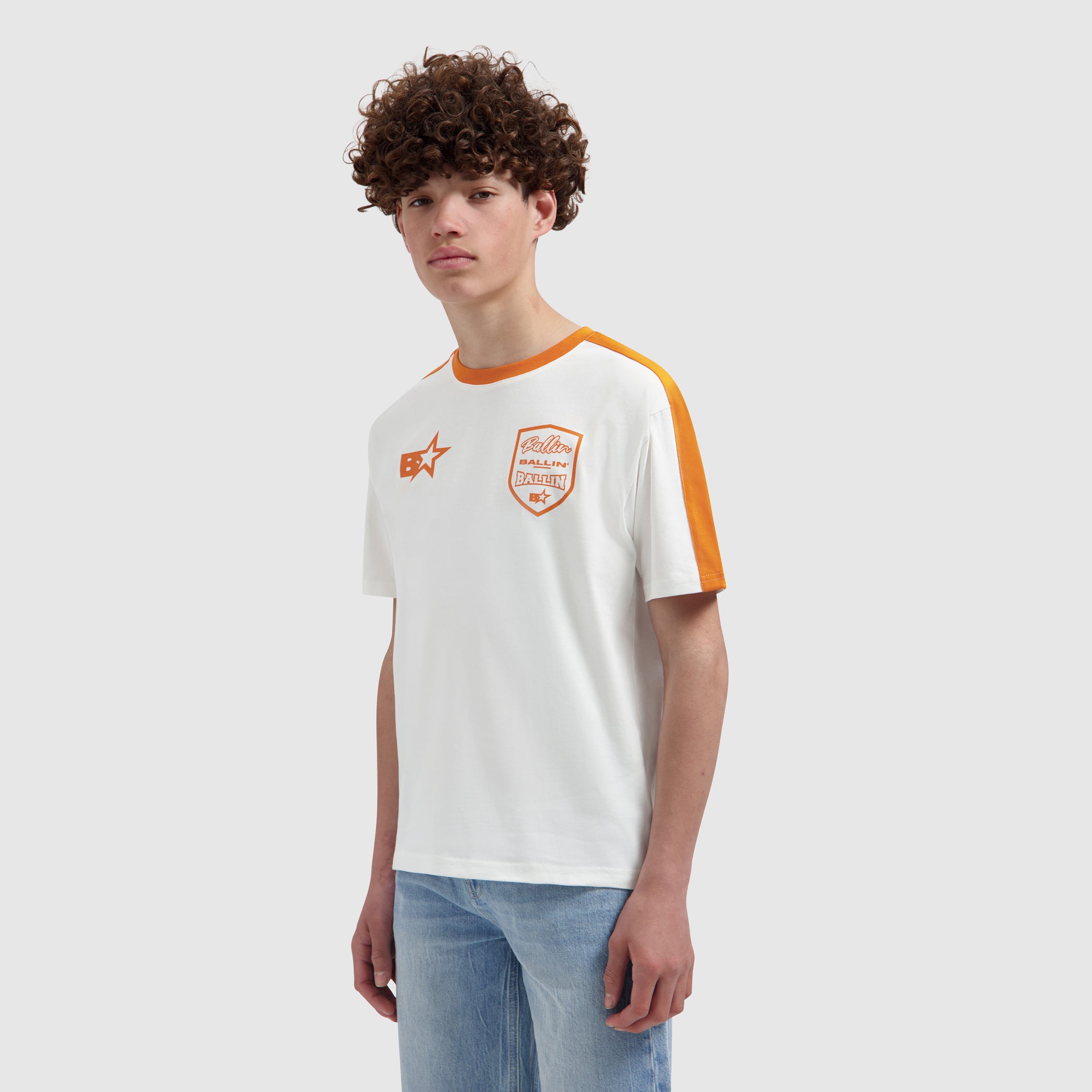 Junior Ballin Team T-shirt | Off White