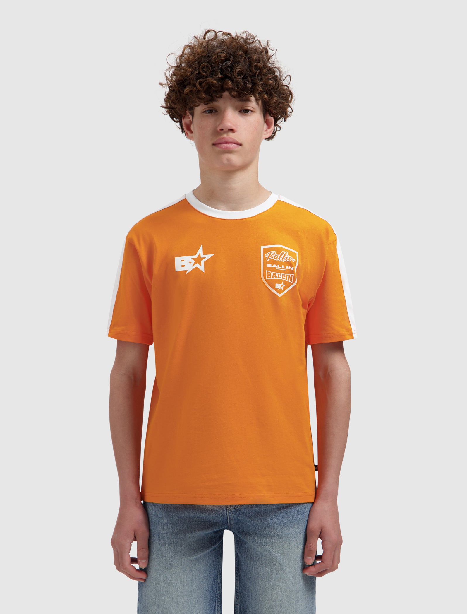 Junior Ballin Team T-shirt | Orange