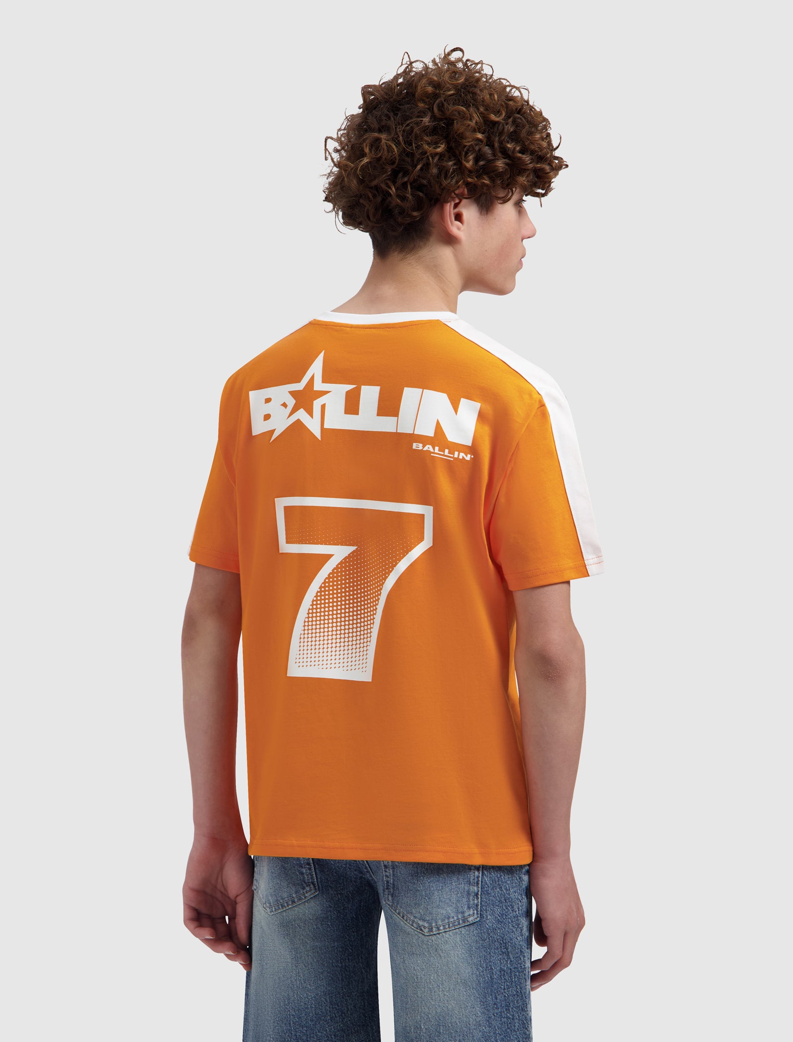 Junior Ballin Team T-shirt | Orange