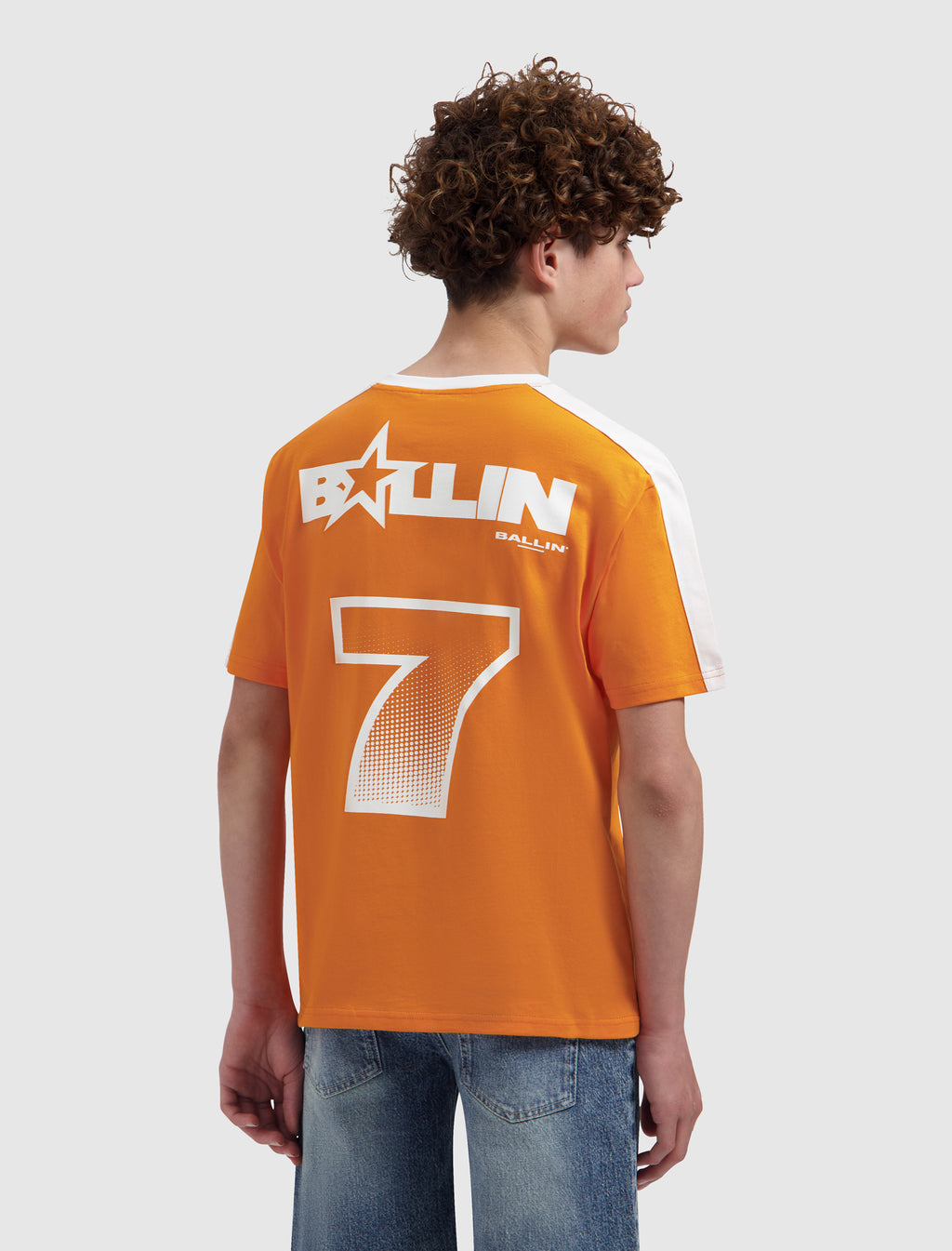 Junior Ballin Team T-shirt | Orange