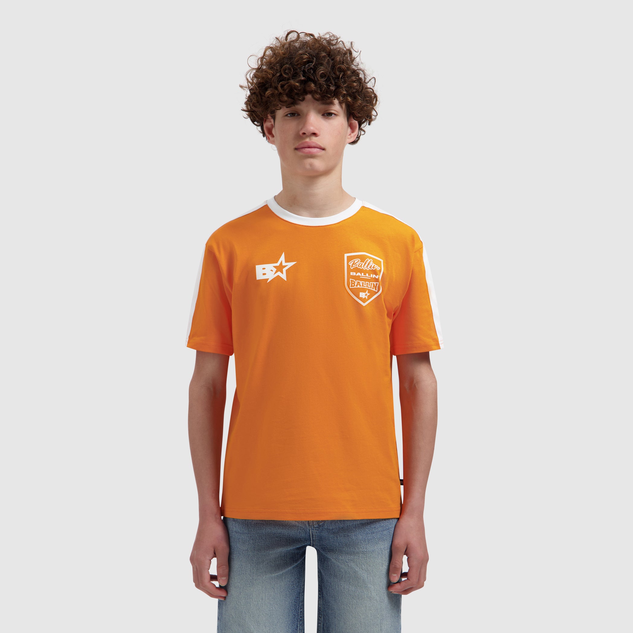 Junior Ballin Team T-shirt | Orange