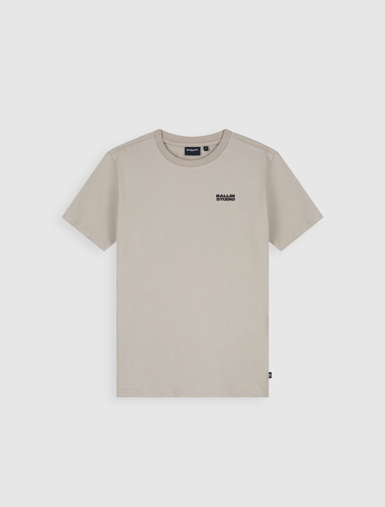 Junior Abstract Letter T-shirt | Taupe