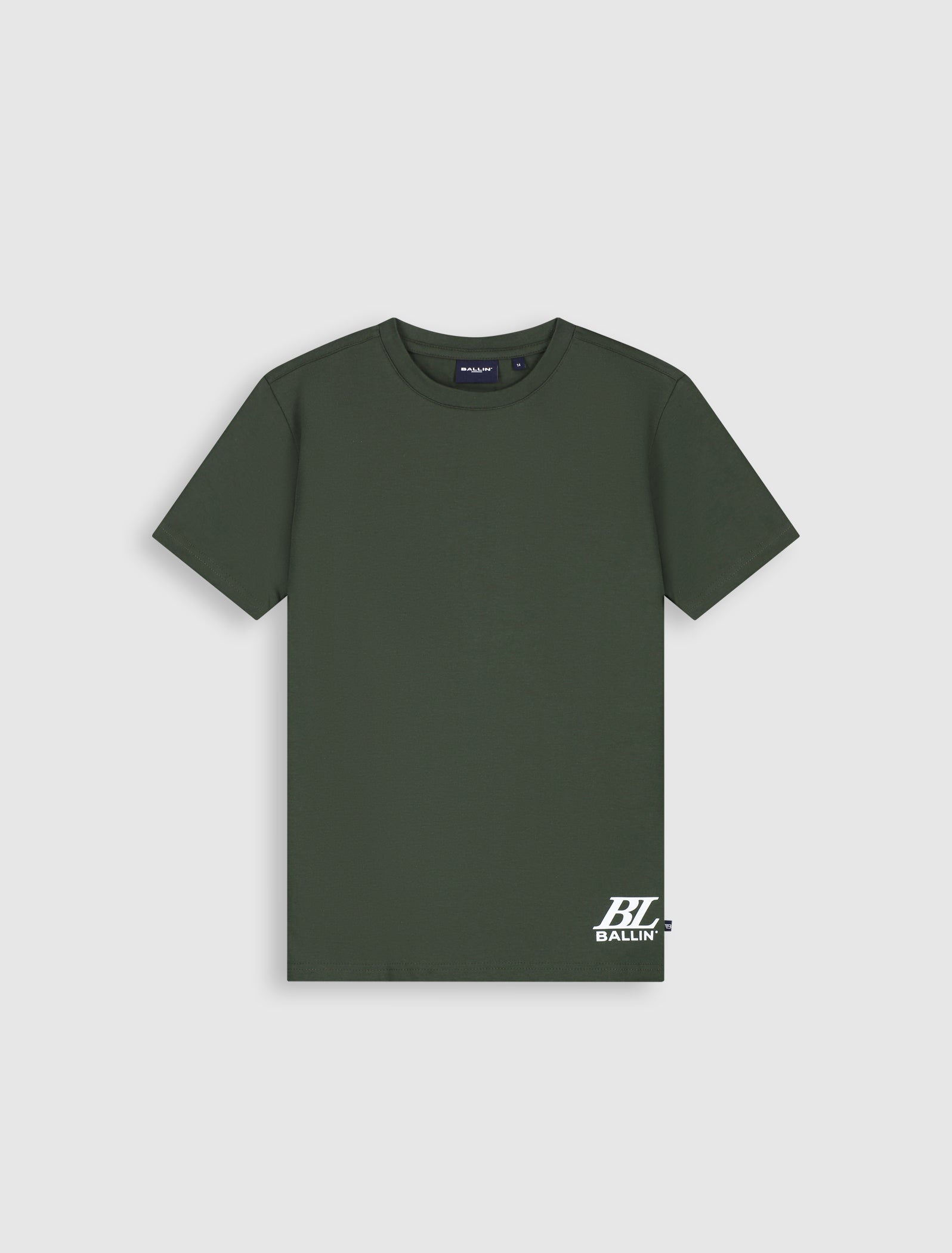 Junior Upside Out T-shirt | Olive