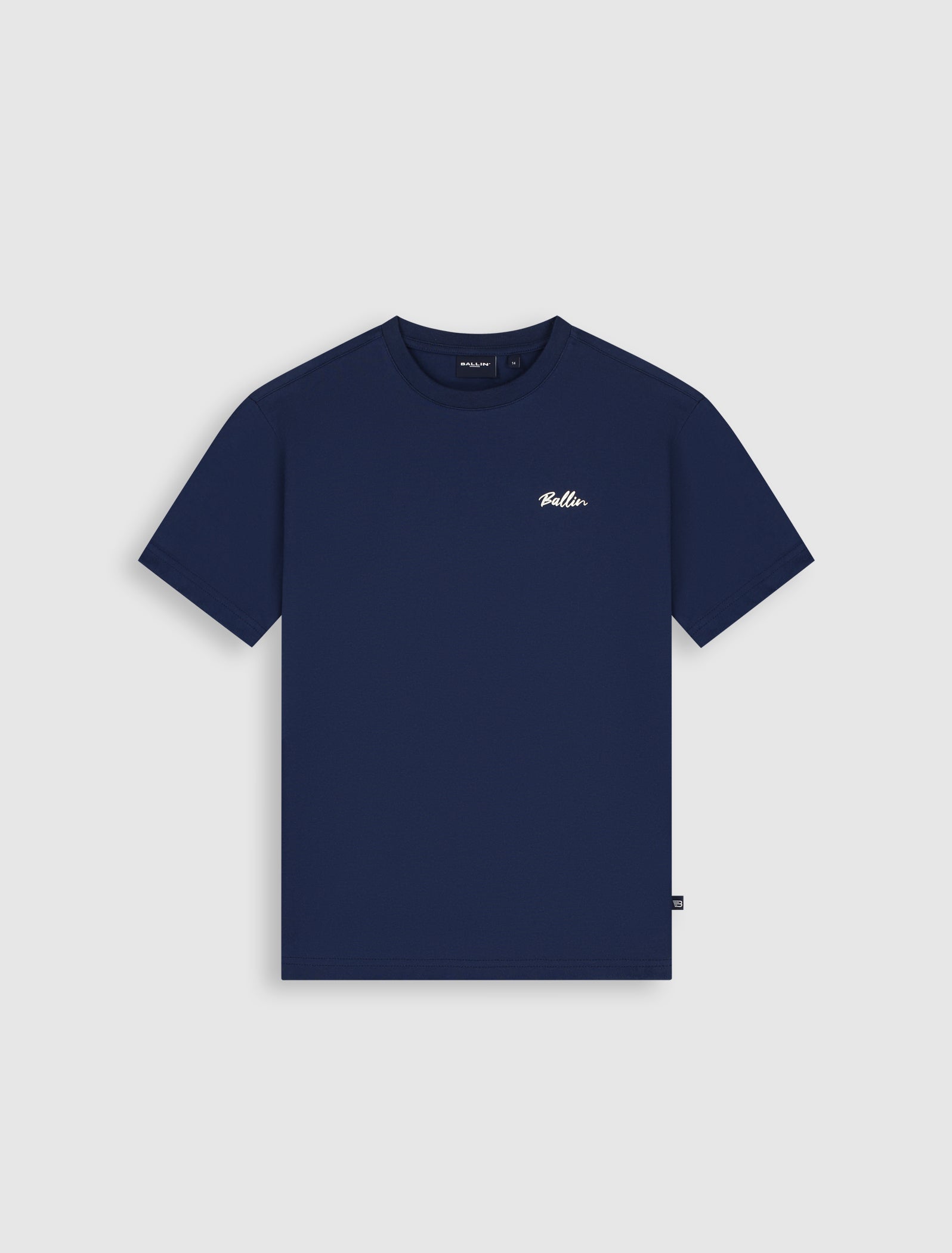 Junior Script Logo T-shirt | Navy