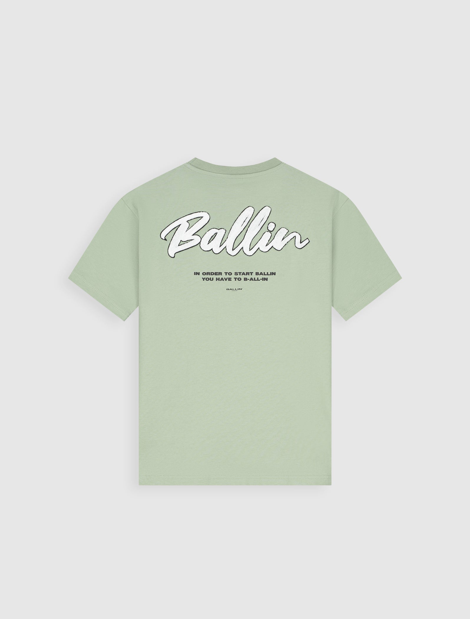 Junior Script Logo T-shirt | Army Green