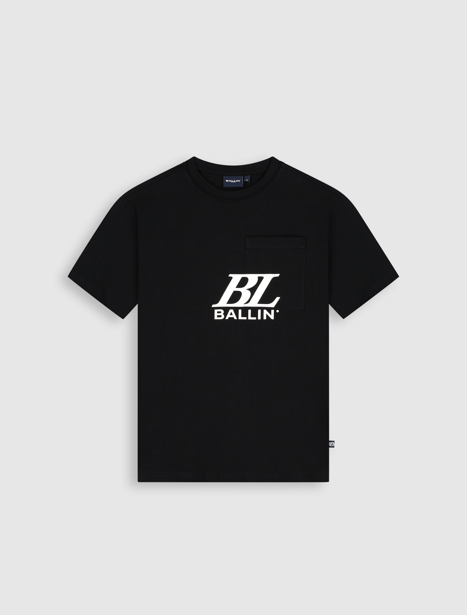 Junior Monogram Pocket T-shirt | Black