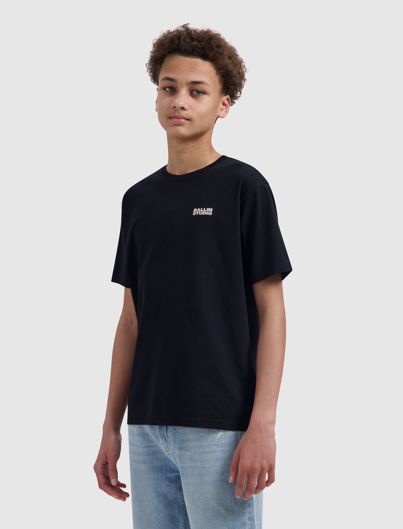 Junior Exploding Cassette Tape T-shirt | Black