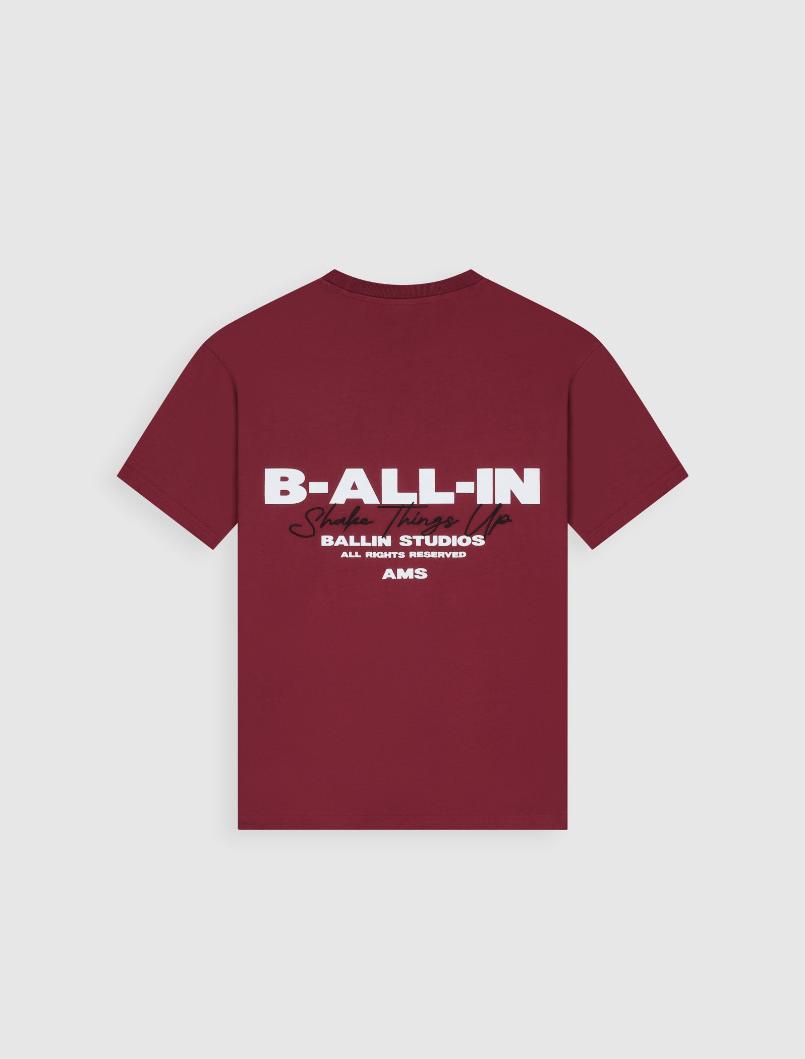 Junior B-ALL-IN T-shirt | Bordeaux