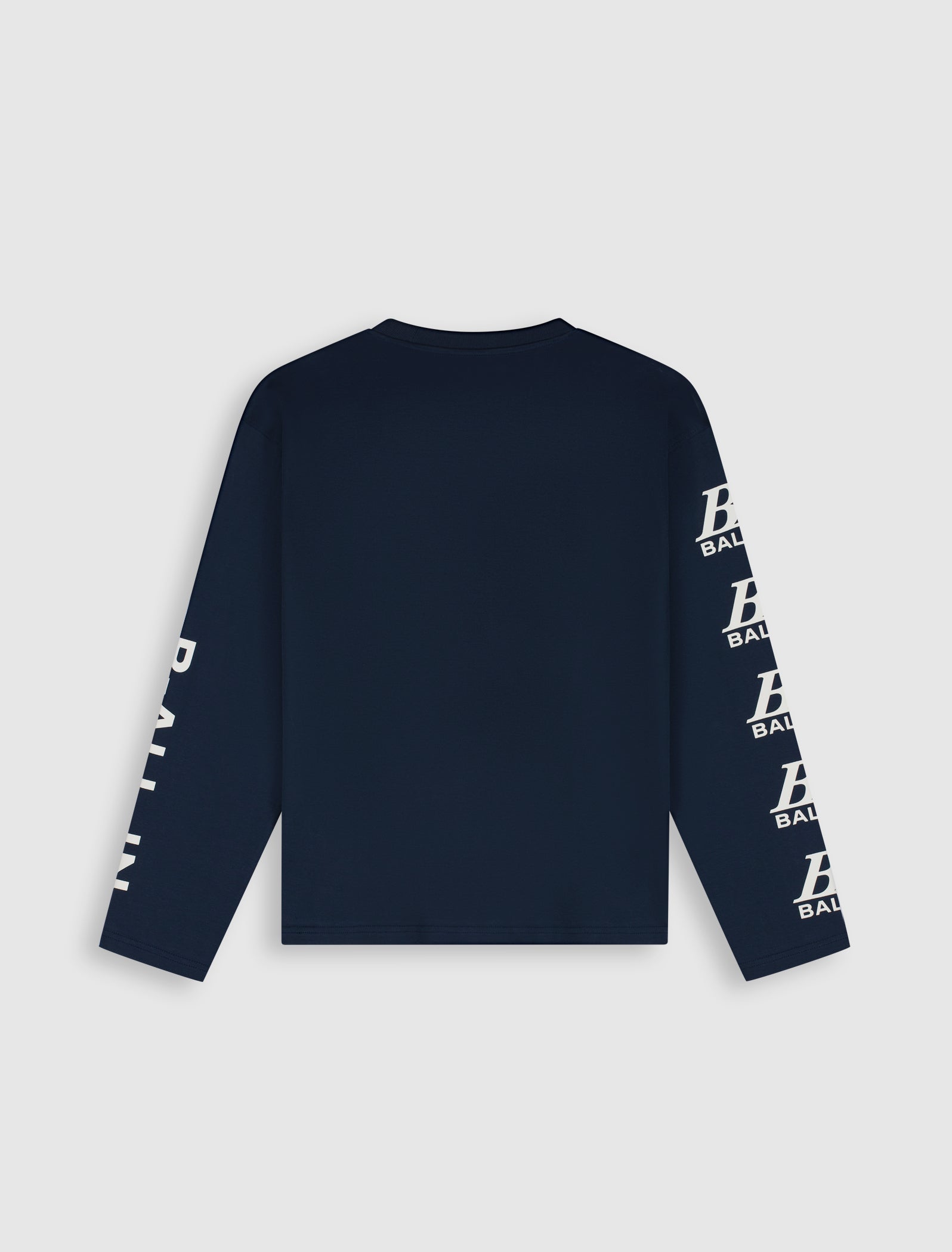 Junior Monogram Longsleeve | Navy
