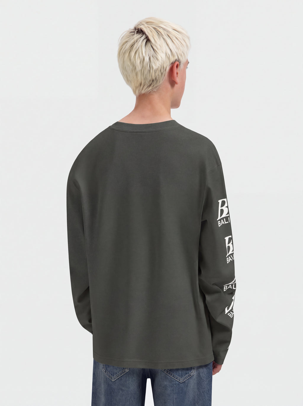 Junior Monogram Longsleeve | Dark Army