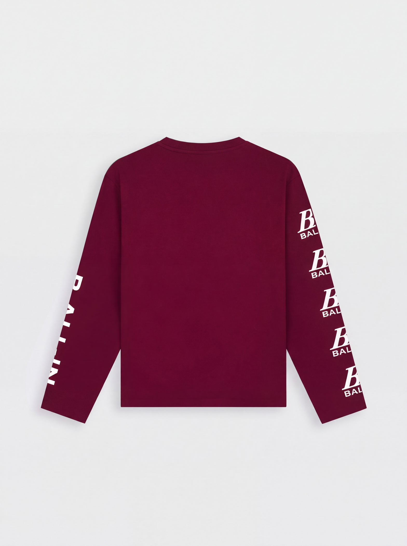 Junior Monogram Longsleeve | Bordeaux