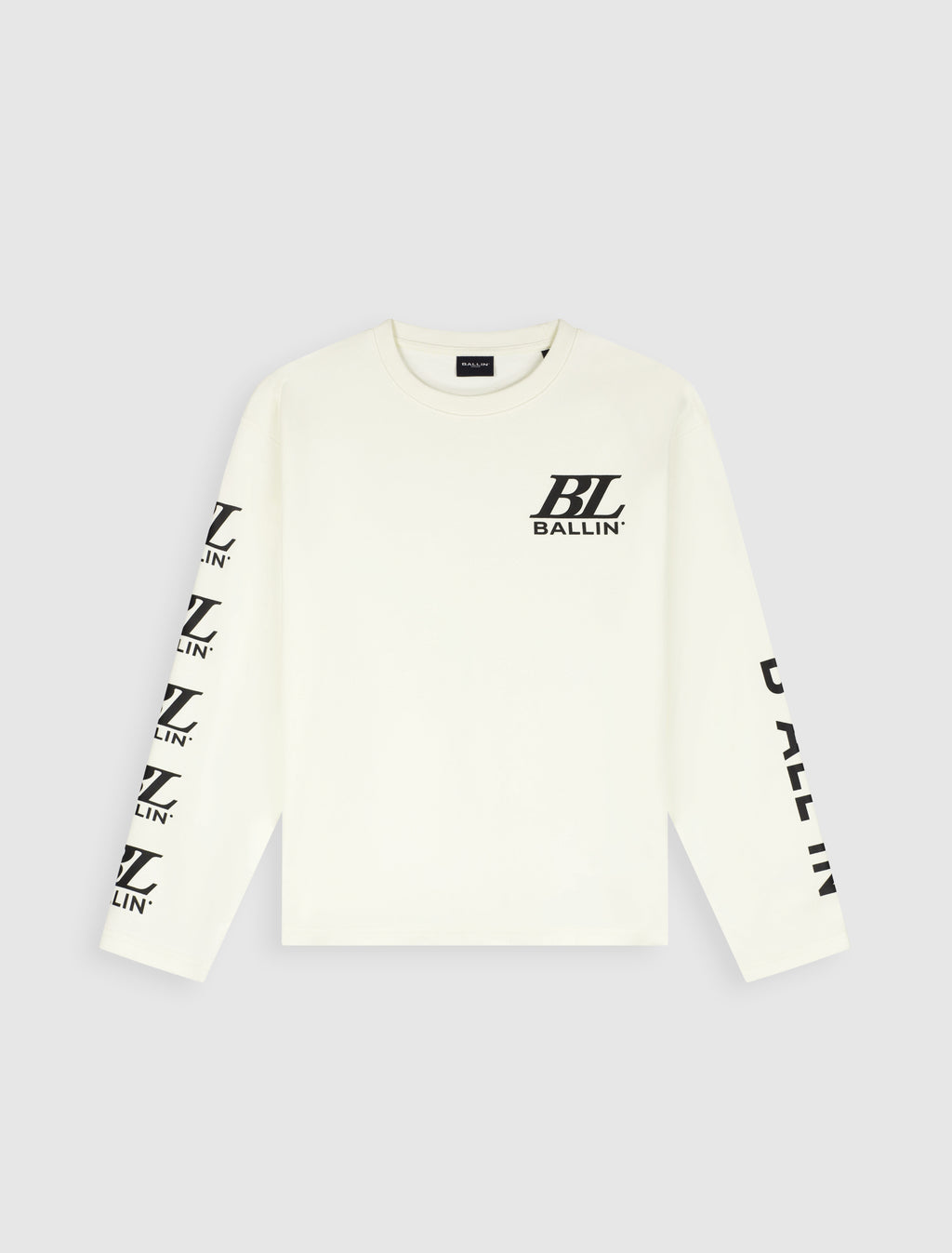 Junior Monogram Longsleeve | Ecru