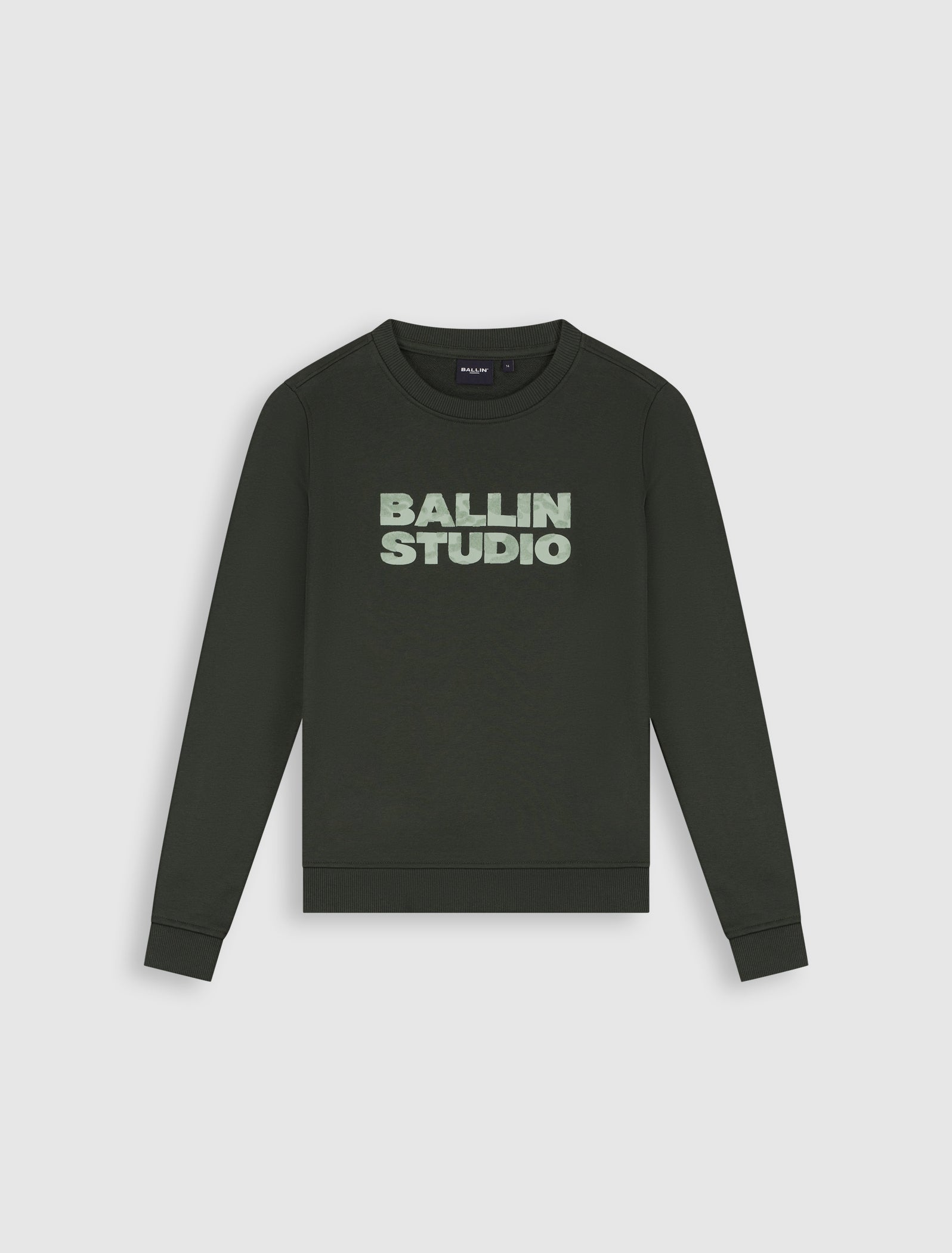 Junior Ballin Studio Crewneck | Olive