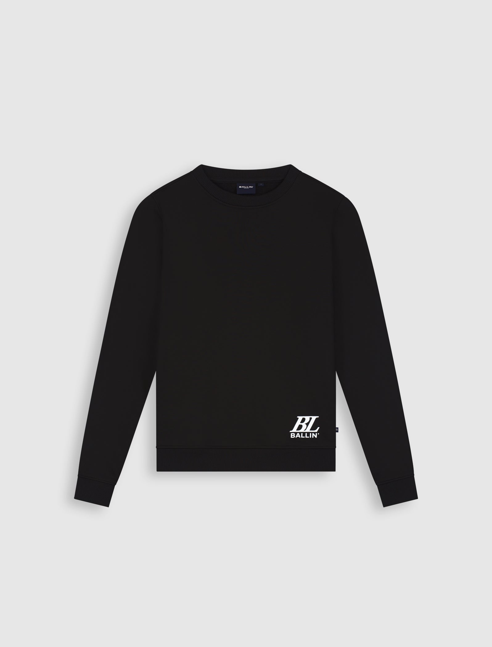Junior Upside Out Crewneck | Black