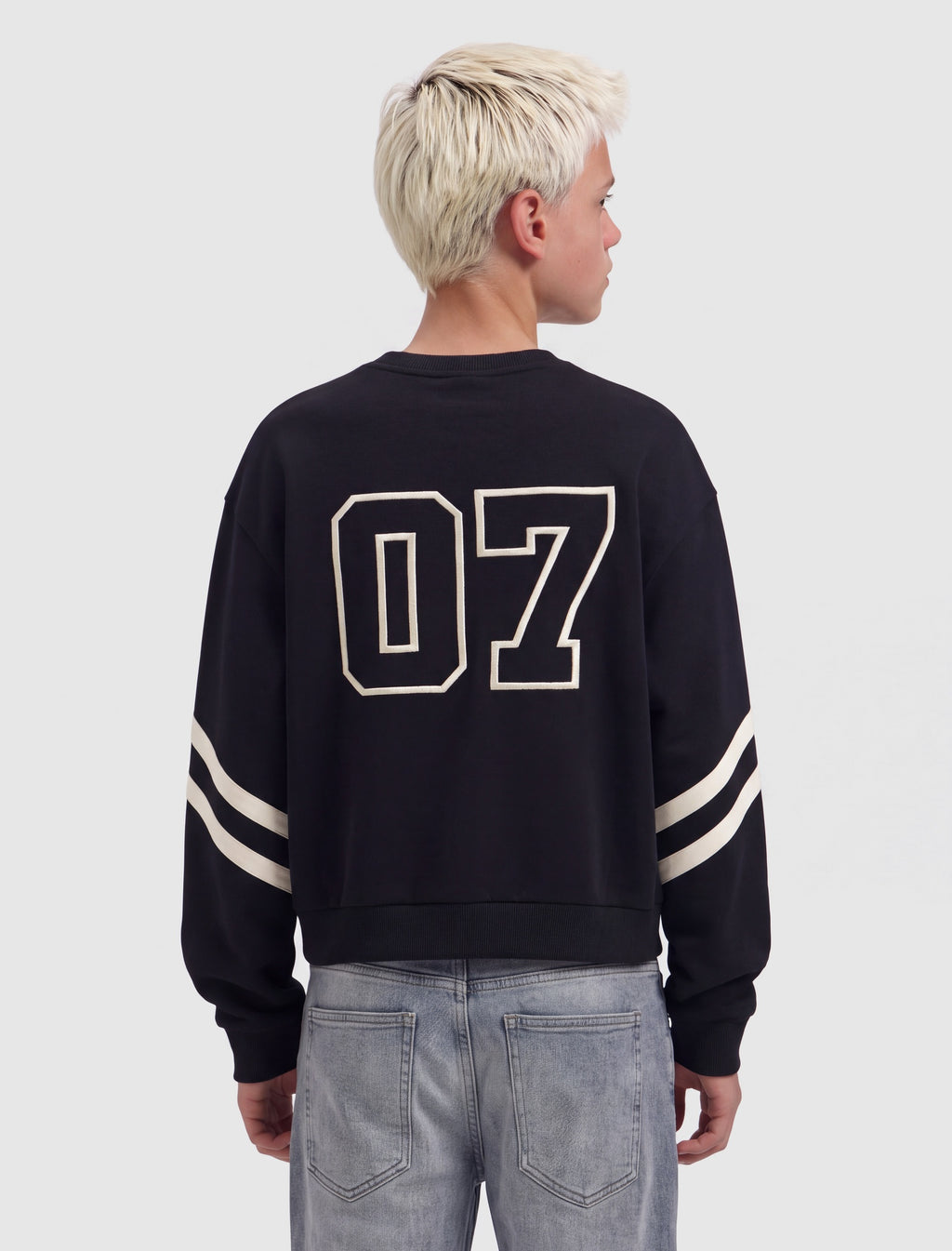 Junior Ice Hockey Crewneck | Black