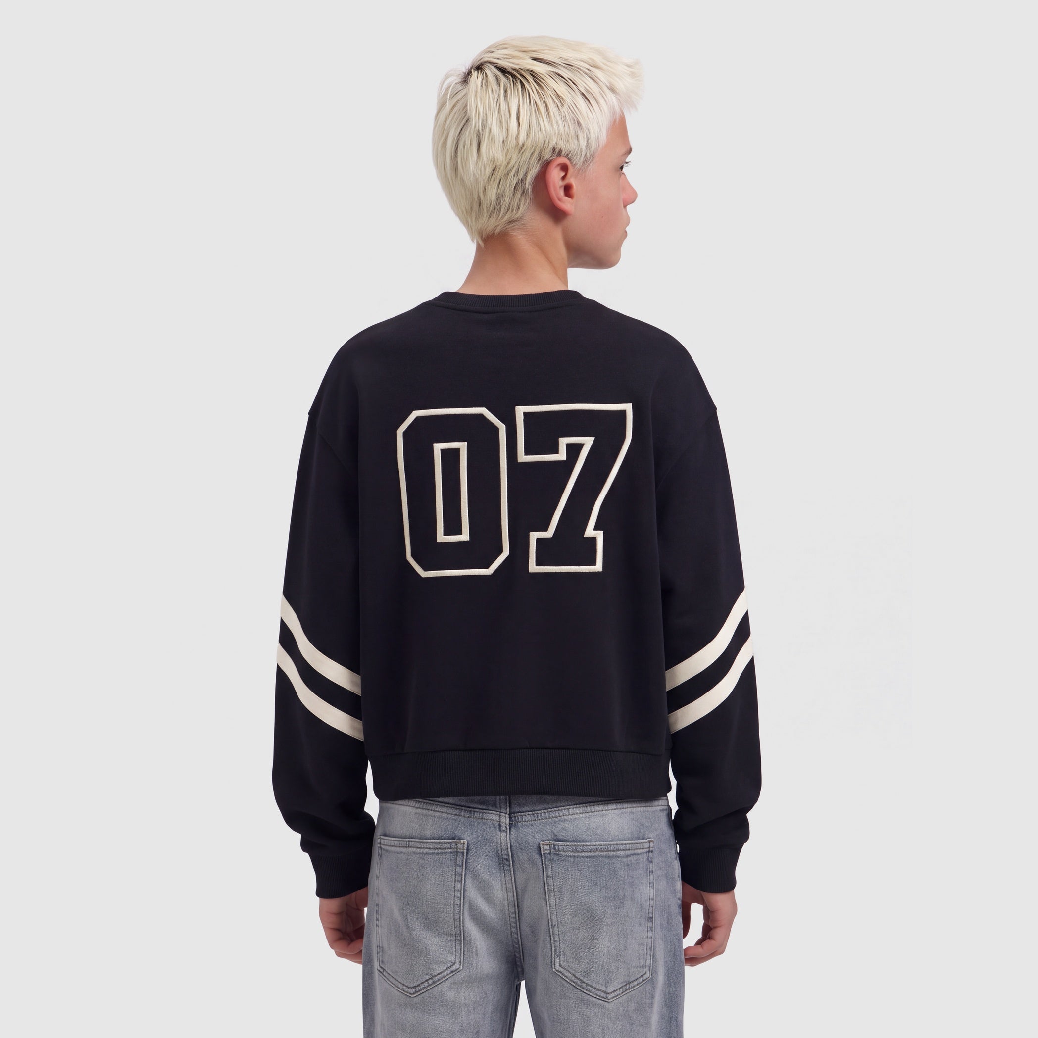 Junior Ice Hockey Crewneck | Black