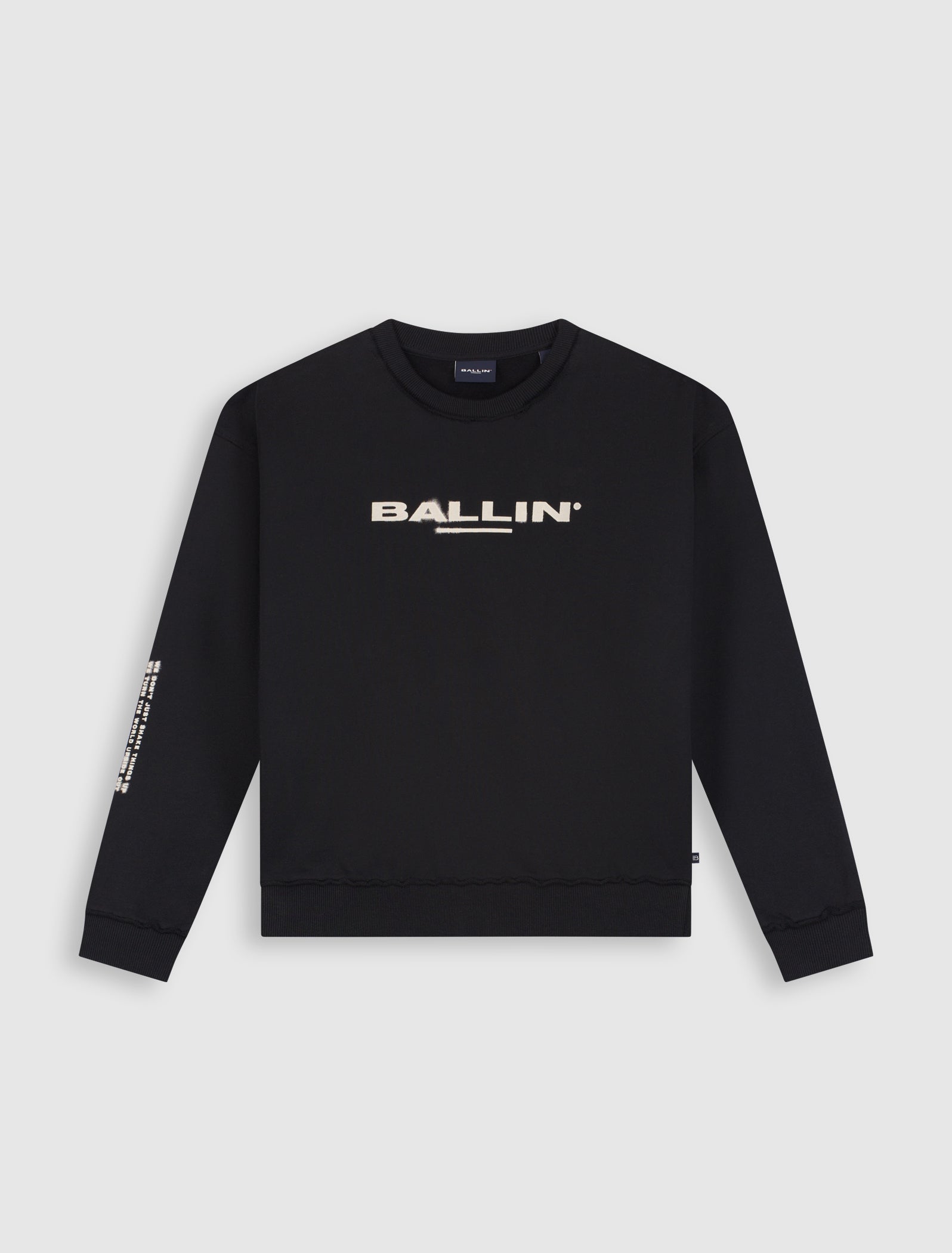 Junior Fade Out Crewneck | Black