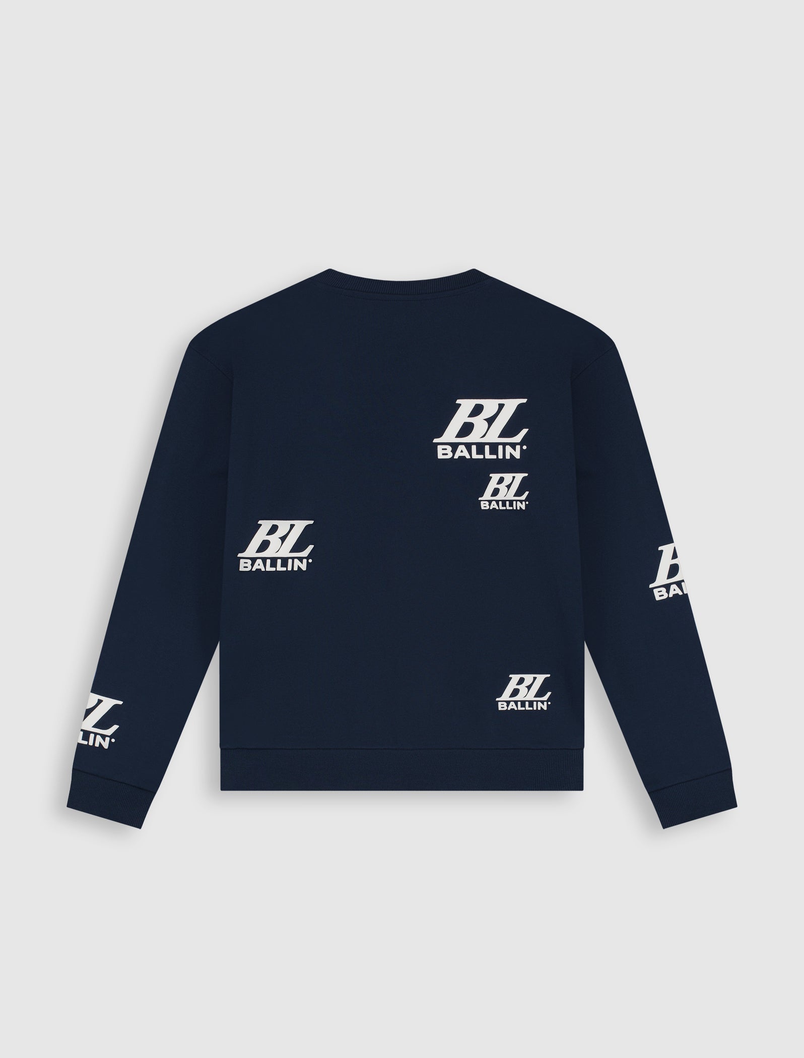 Junior Multi-Monogram Crewneck | Navy