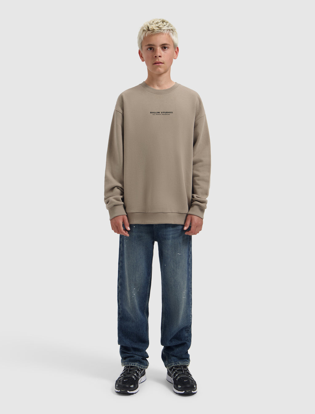 Junior LP Crewneck | Taupe