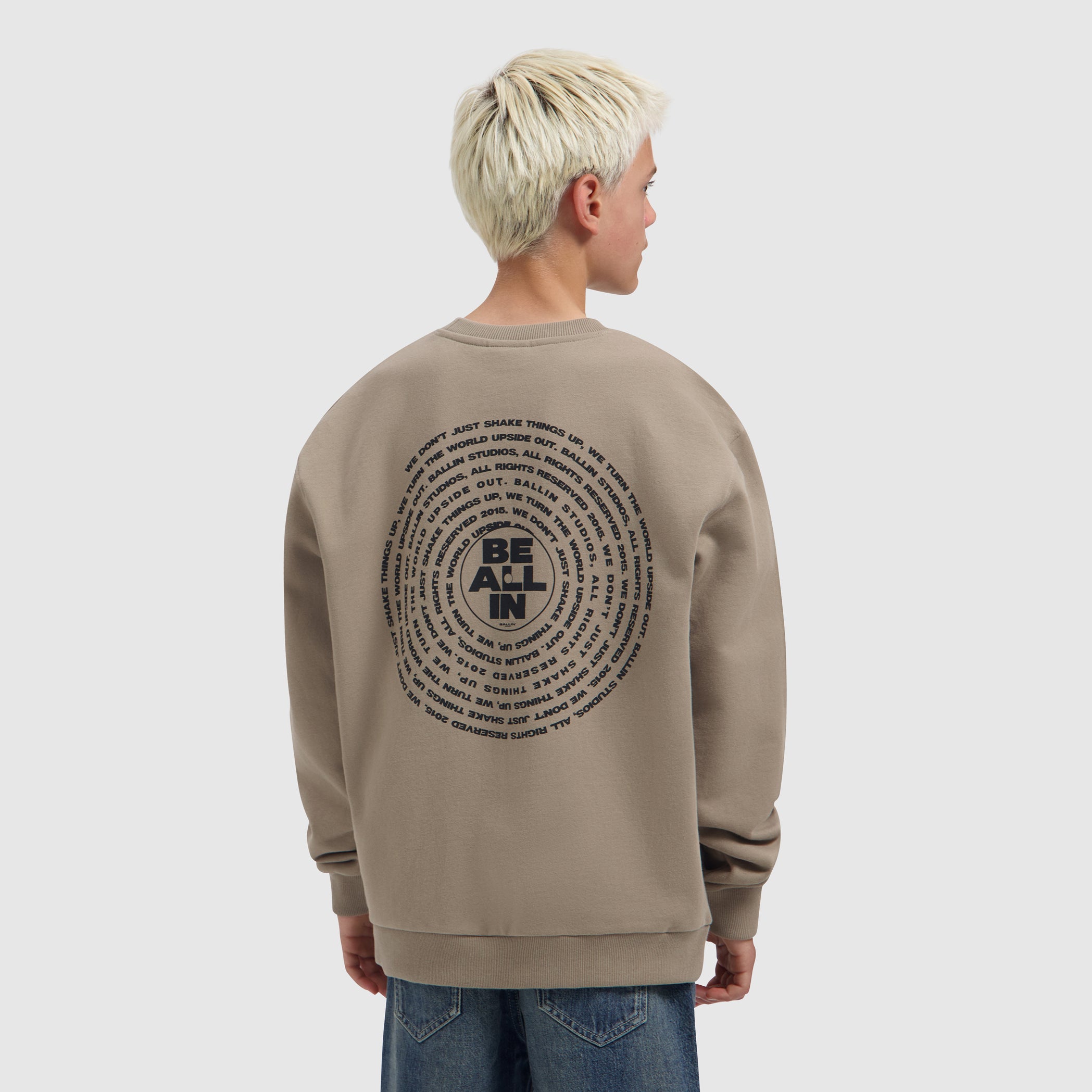 Junior LP Crewneck | Taupe
