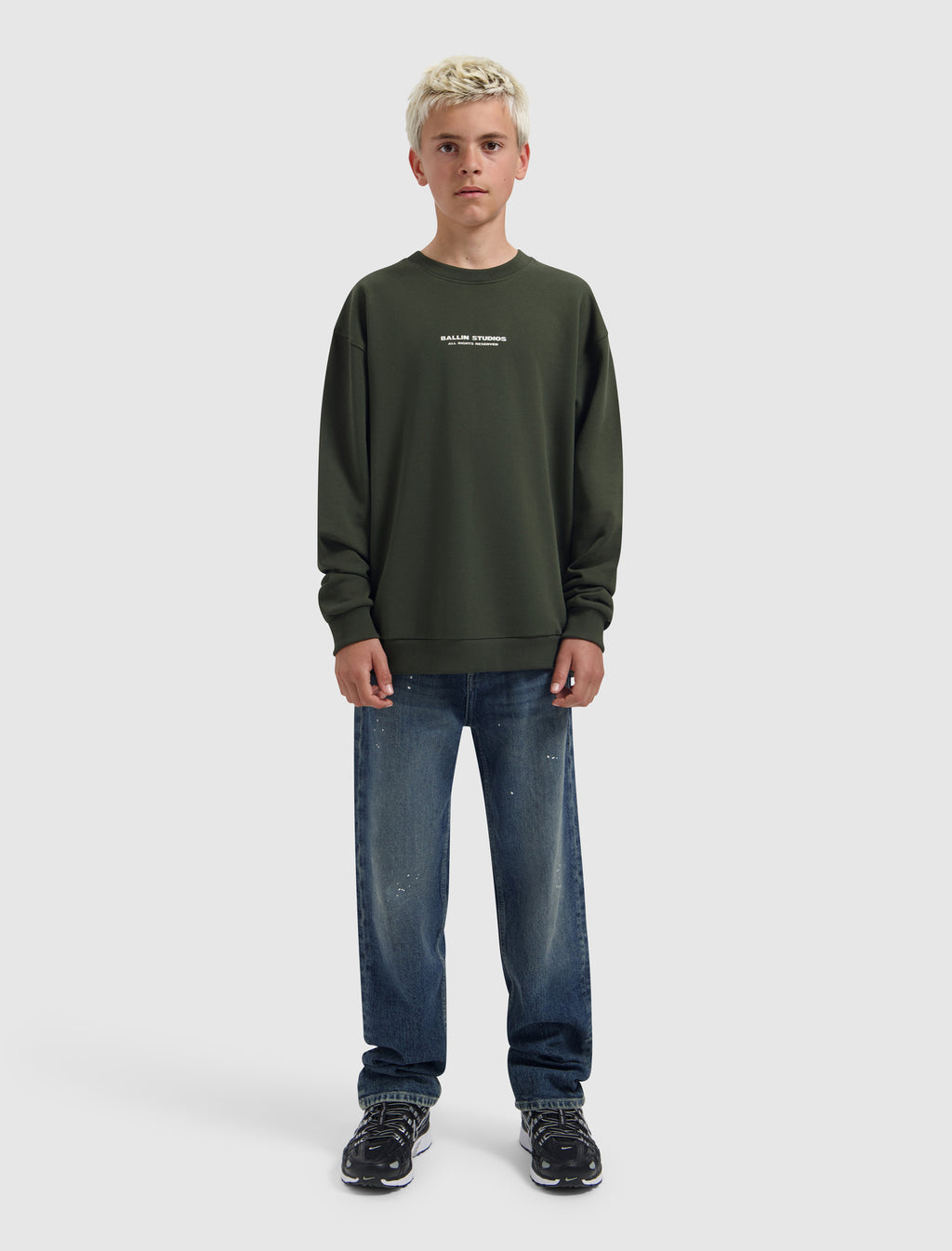 Junior LP Crewneck | Olive