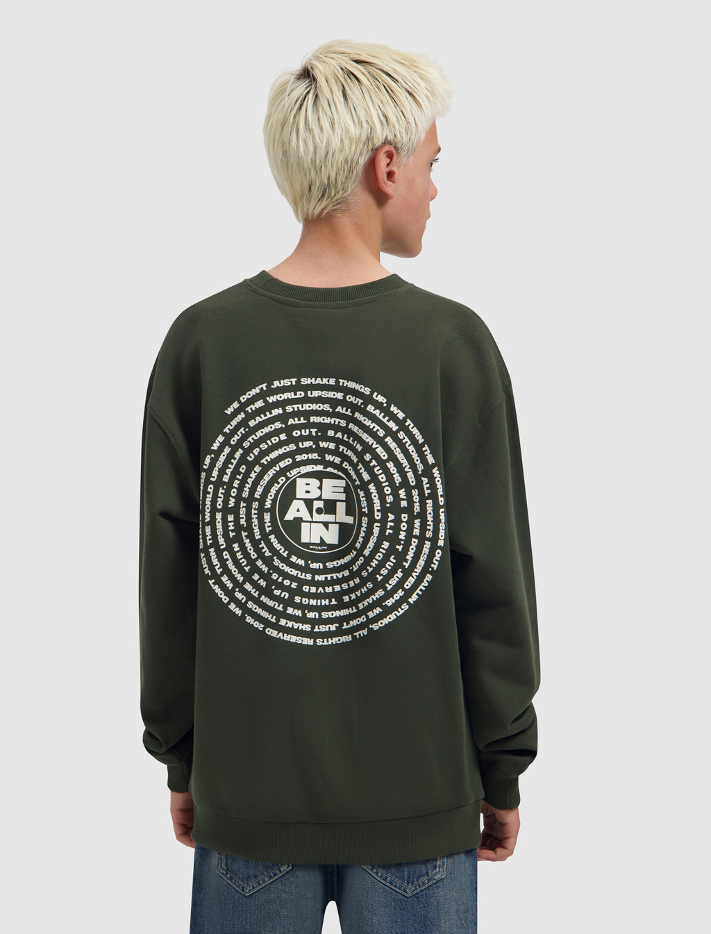 Junior LP Crewneck | Olive