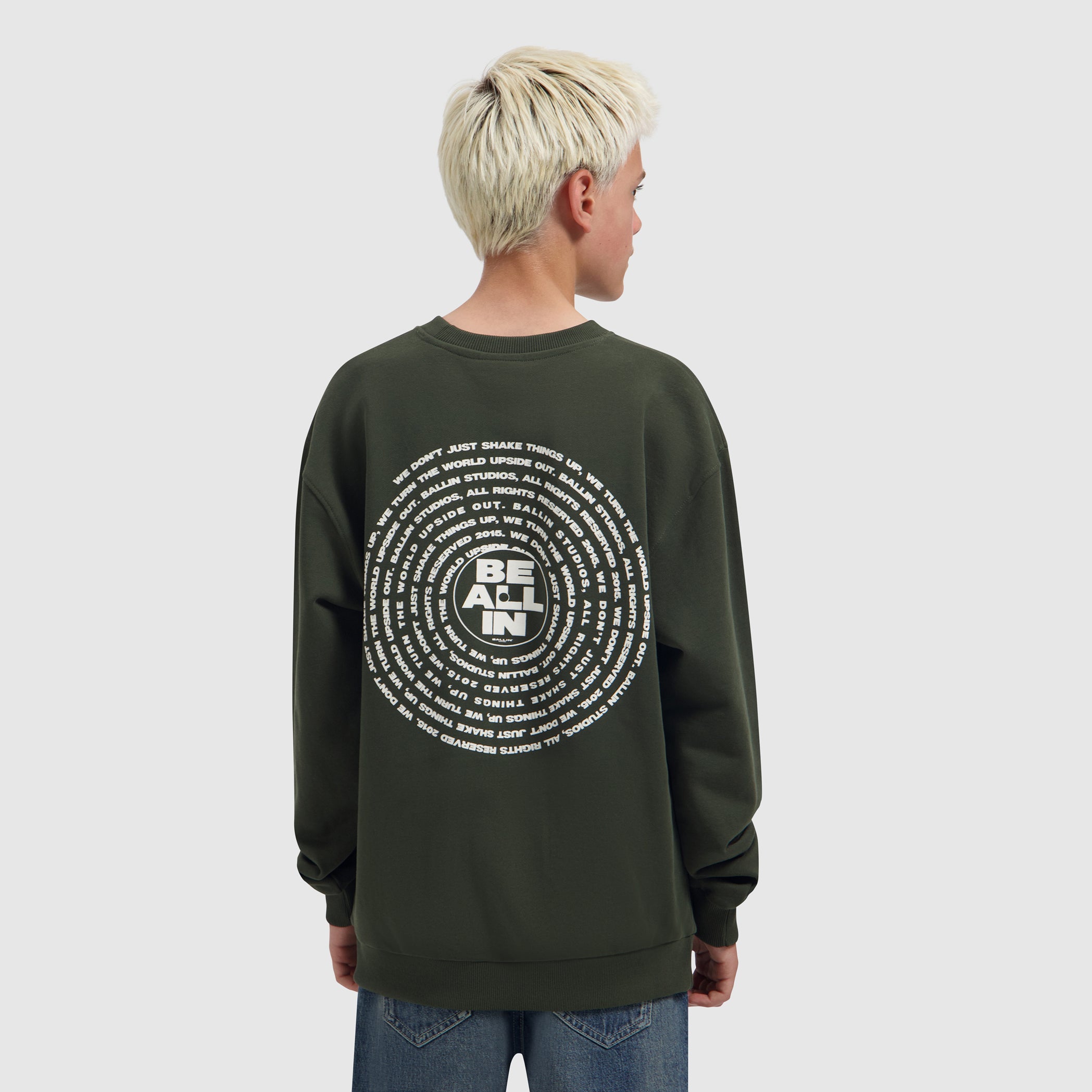 Junior LP Crewneck | Olive