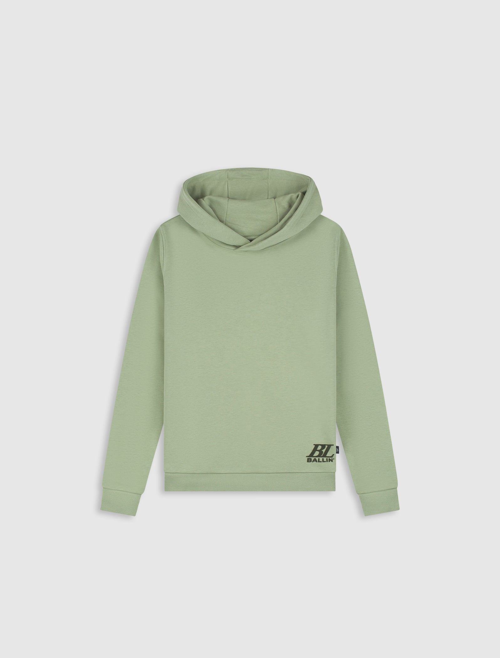 Junior Big Monogram Hoodie | Army Green