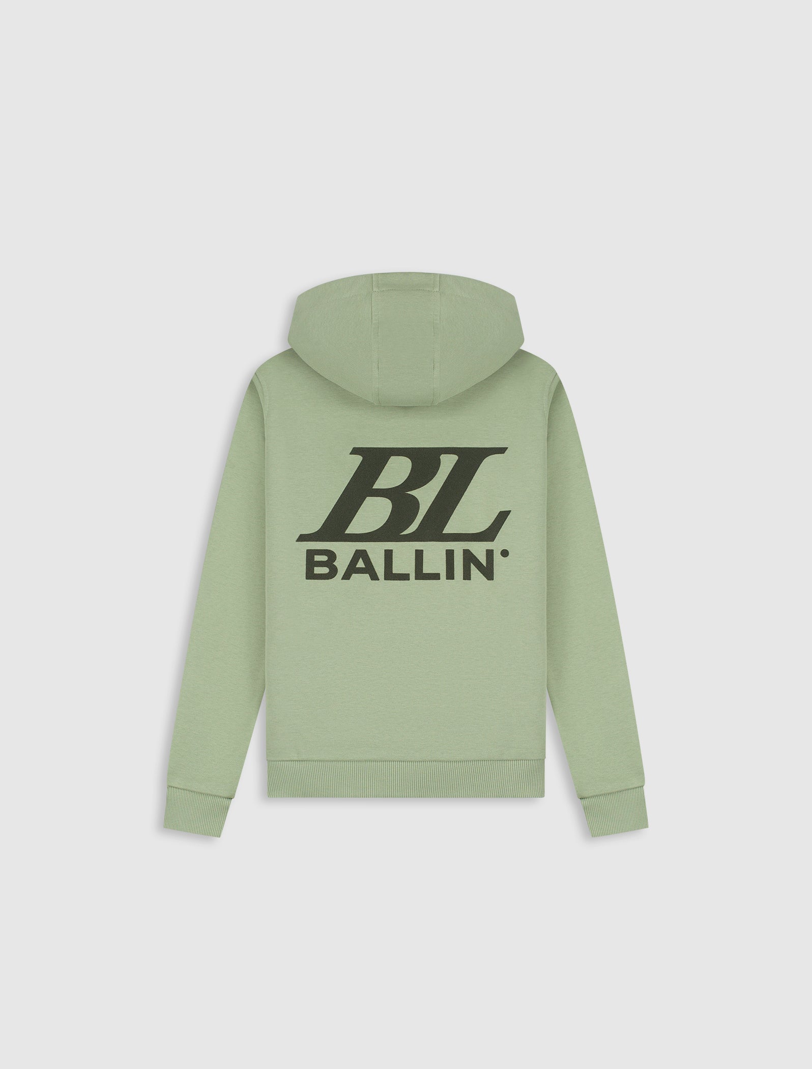 Junior Big Monogram Hoodie | Army Green