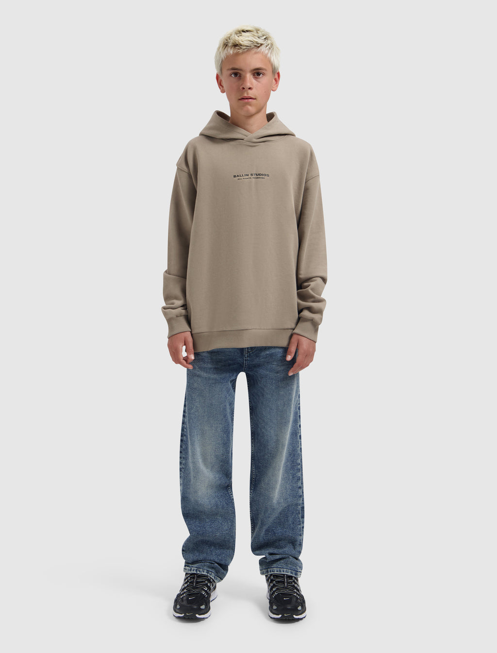 Junior B-ALL-IN Hoodie | Taupe