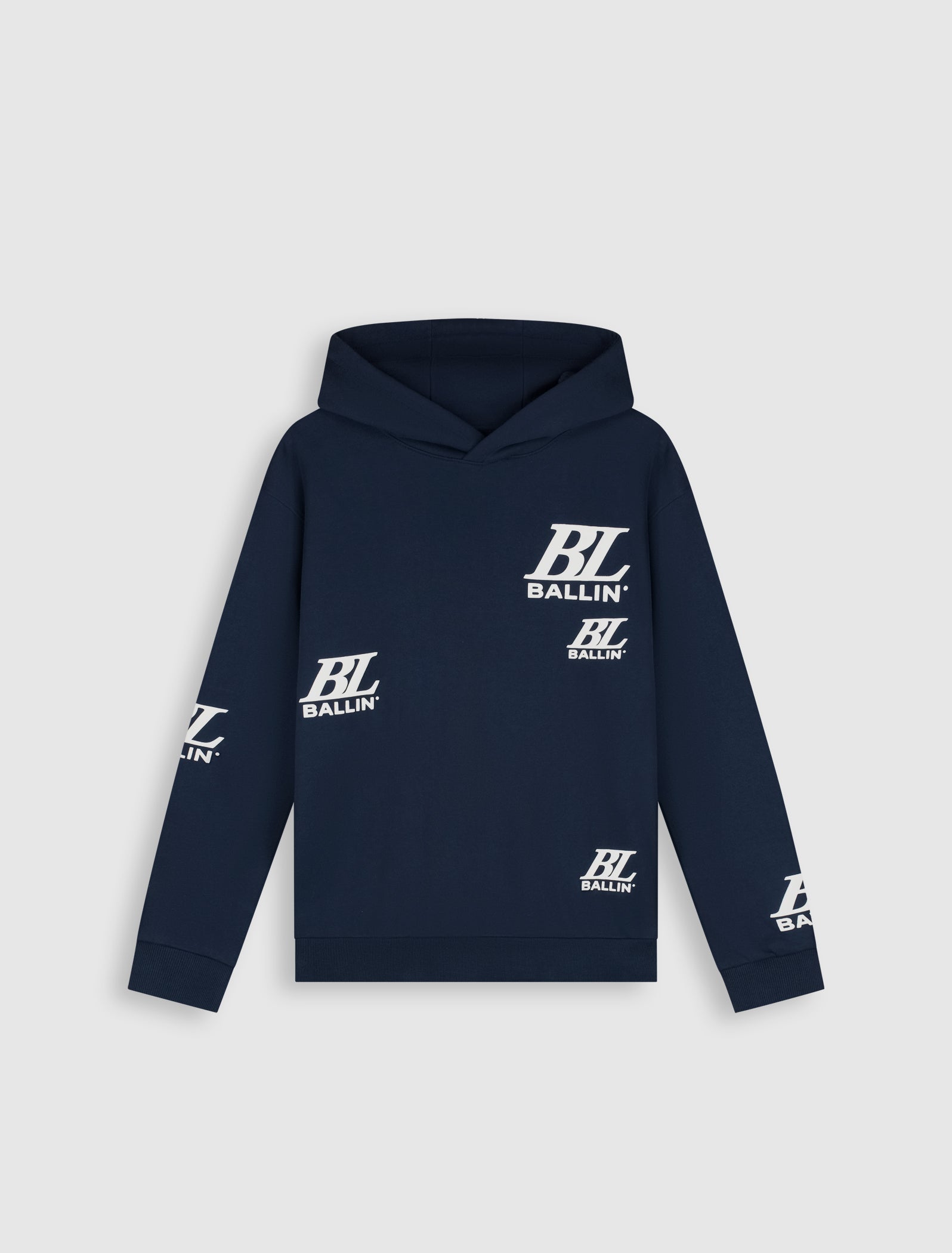 Junior Multi-Monogram Hoody | Navy